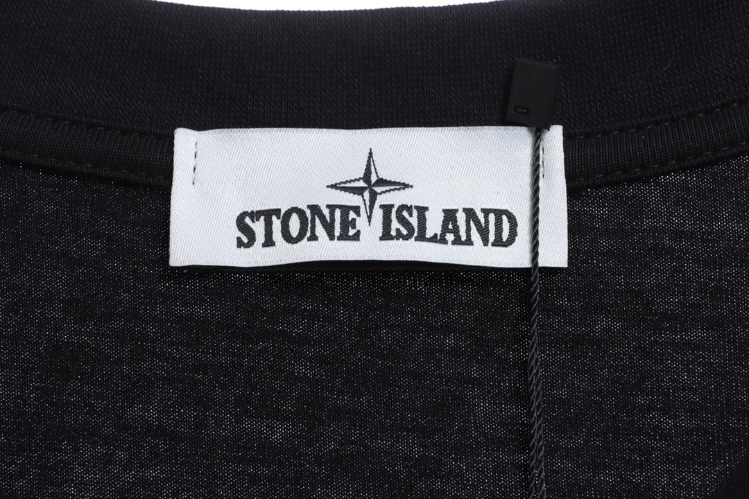 Stone Island Back Large Compass Logo Print Short Sleeves