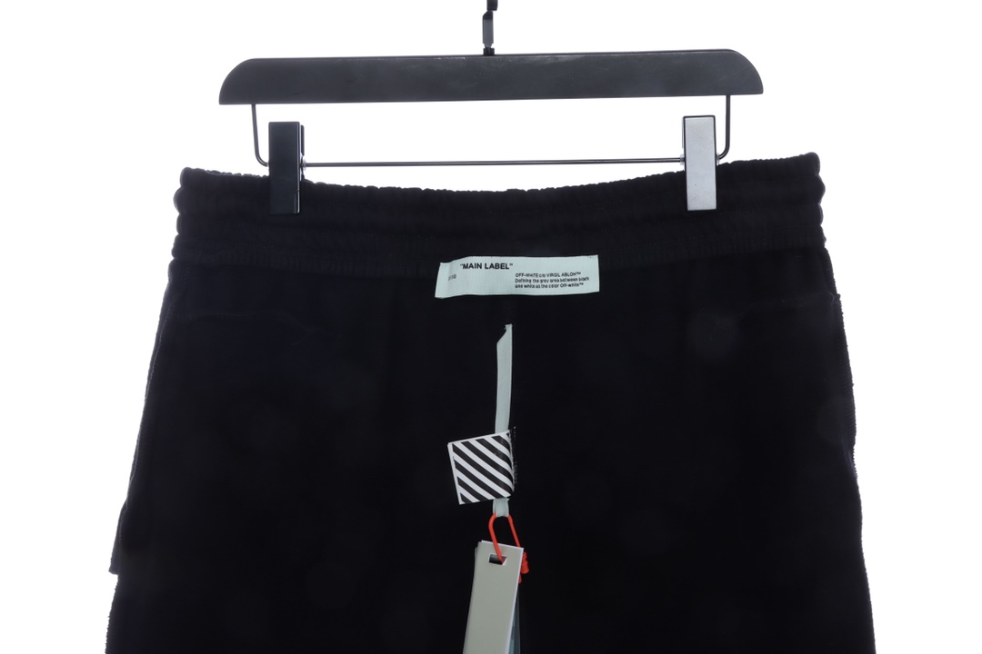 OW striped printed shorts