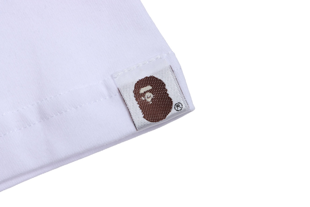 BAPE sketch ape-man head with short sleeves