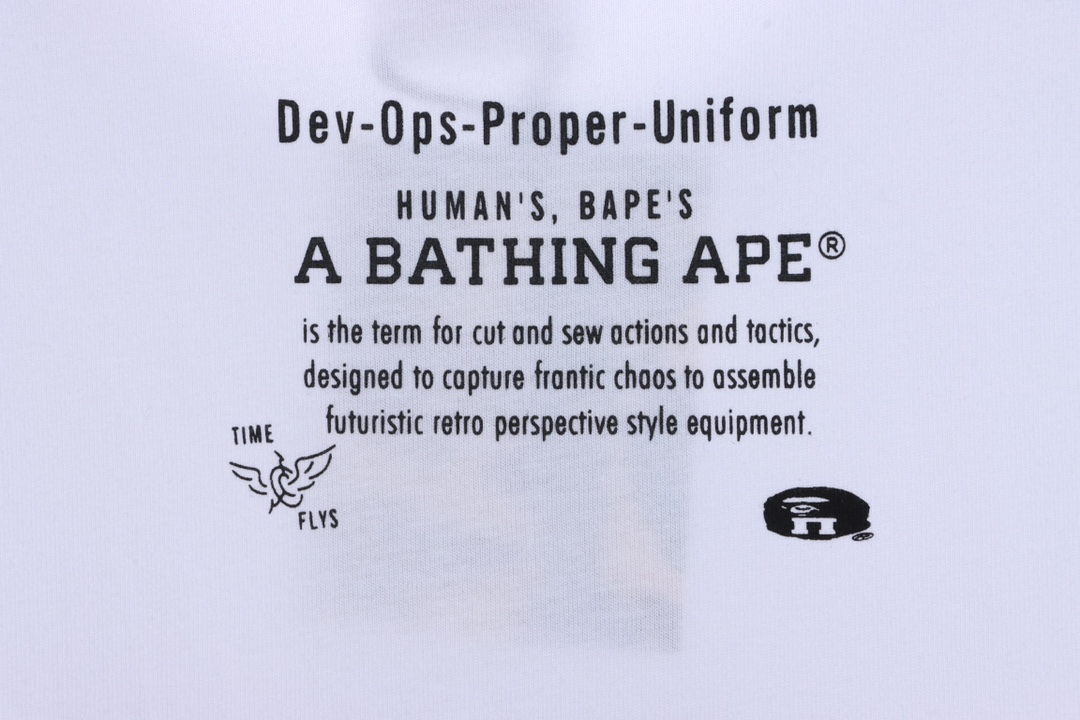 BAPE ape head mountain peak printing short sleeves