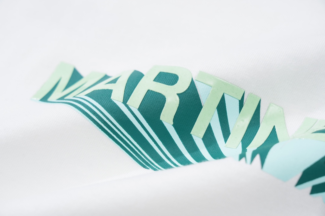 M@RTINE ROSE slogan LOGO letter printed short-sleeved T-shirt