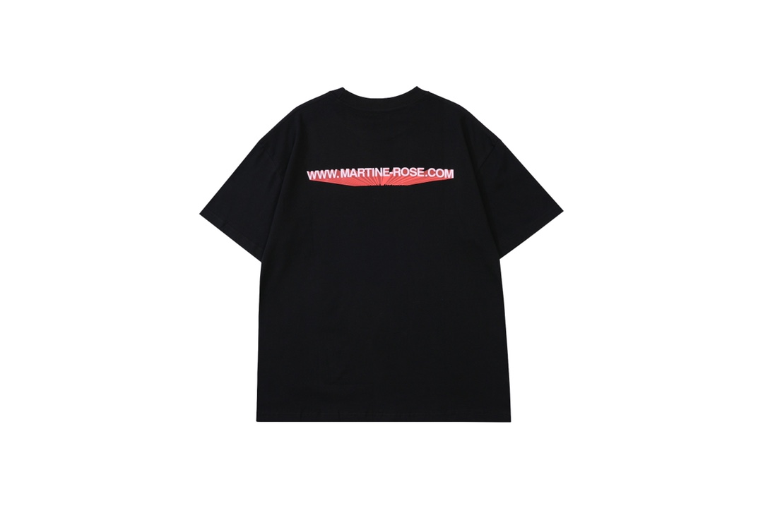 M@RTINE ROSE slogan LOGO letter printed short-sleeved T-shirt