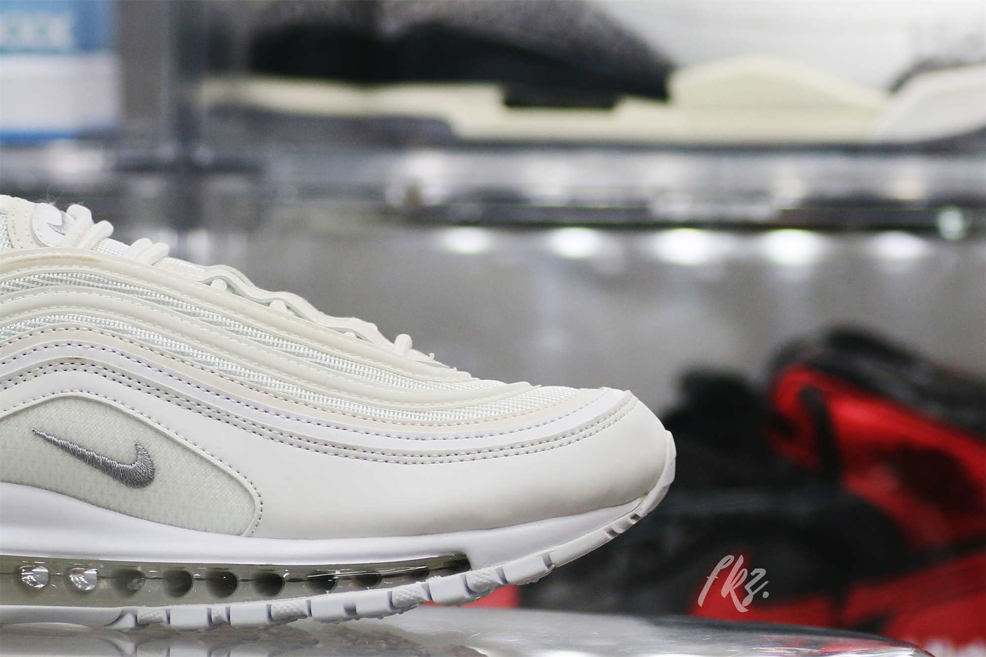 Nike Air Max 97 Triple White Wolf Grey 2017