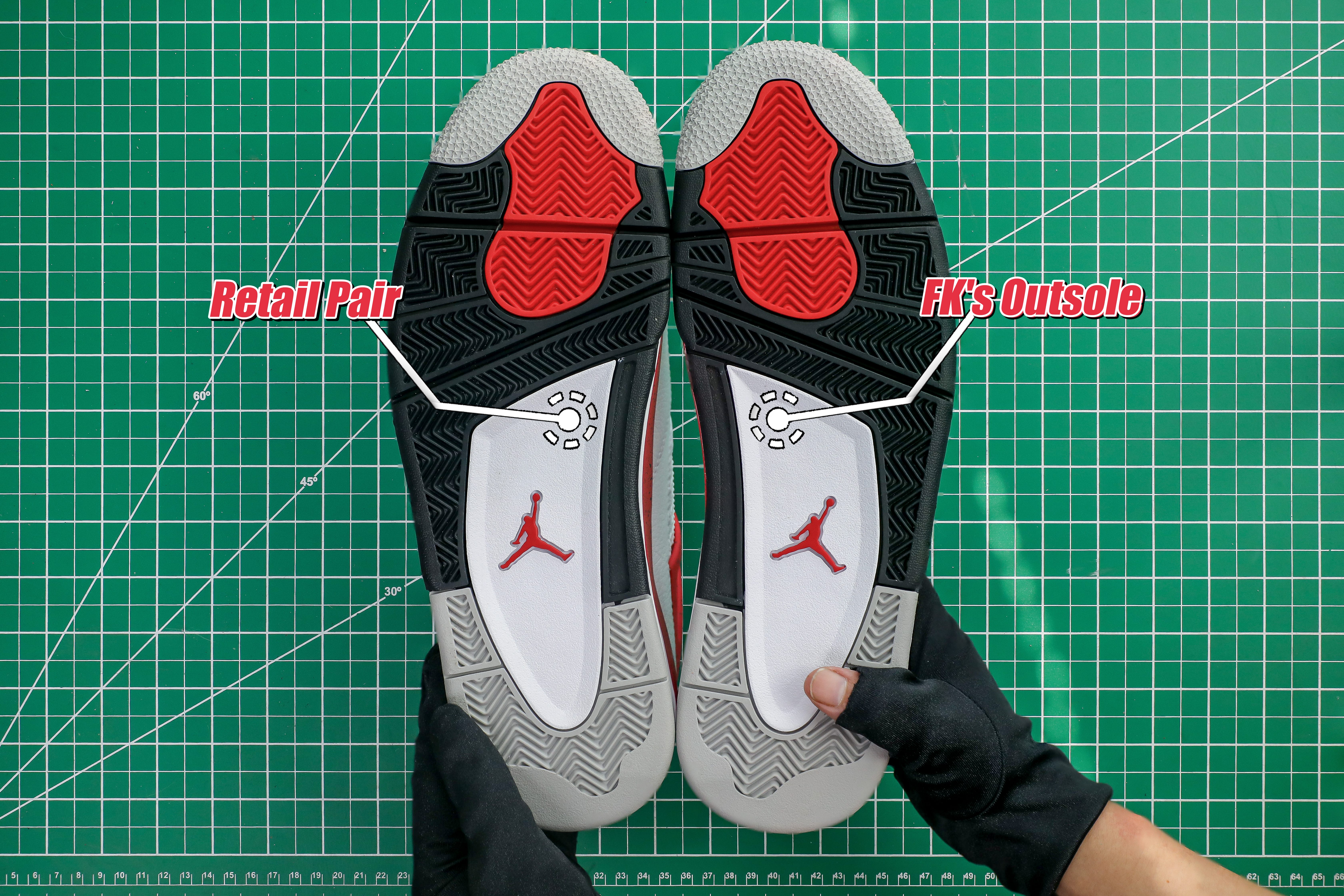 Air Jordan 4 Red Cement 2023 (LN5 A1 Batch)