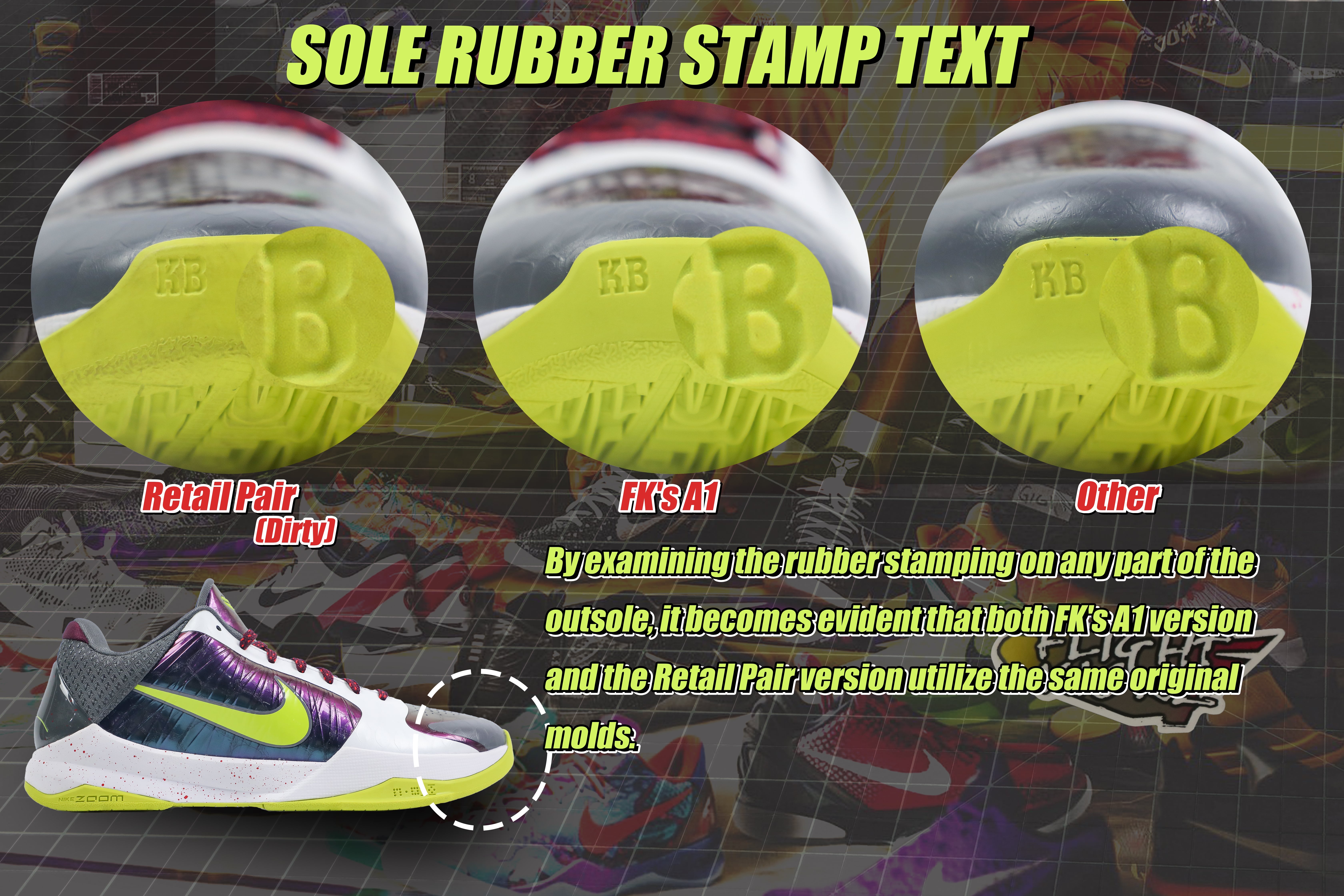 Nike Kobe 5 Protro “Chaos” (Up to Size 14）(A1 Batch)