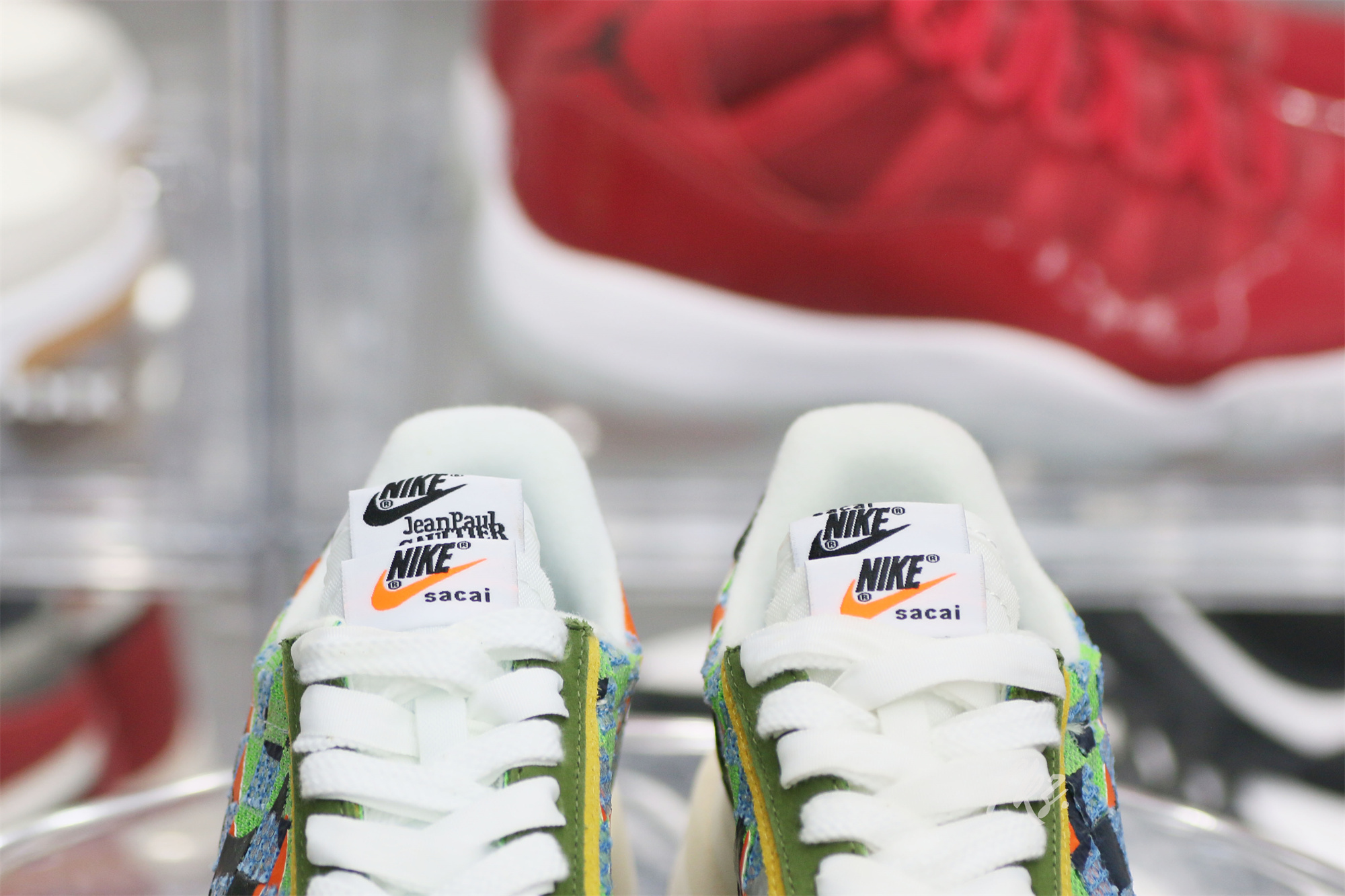 Sacai x Nike Waffe Woven“Green Gusto”