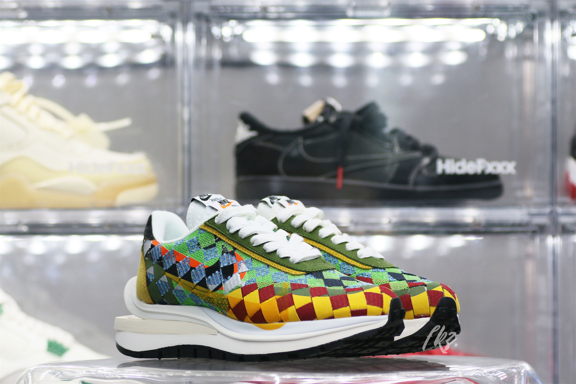 Sacai x Nike Waffe Woven“Green Gusto”