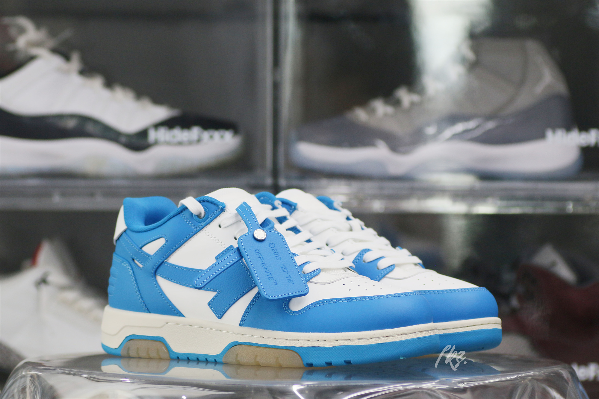 Off-White University Blue ‘Out Of Office’ Sneakers