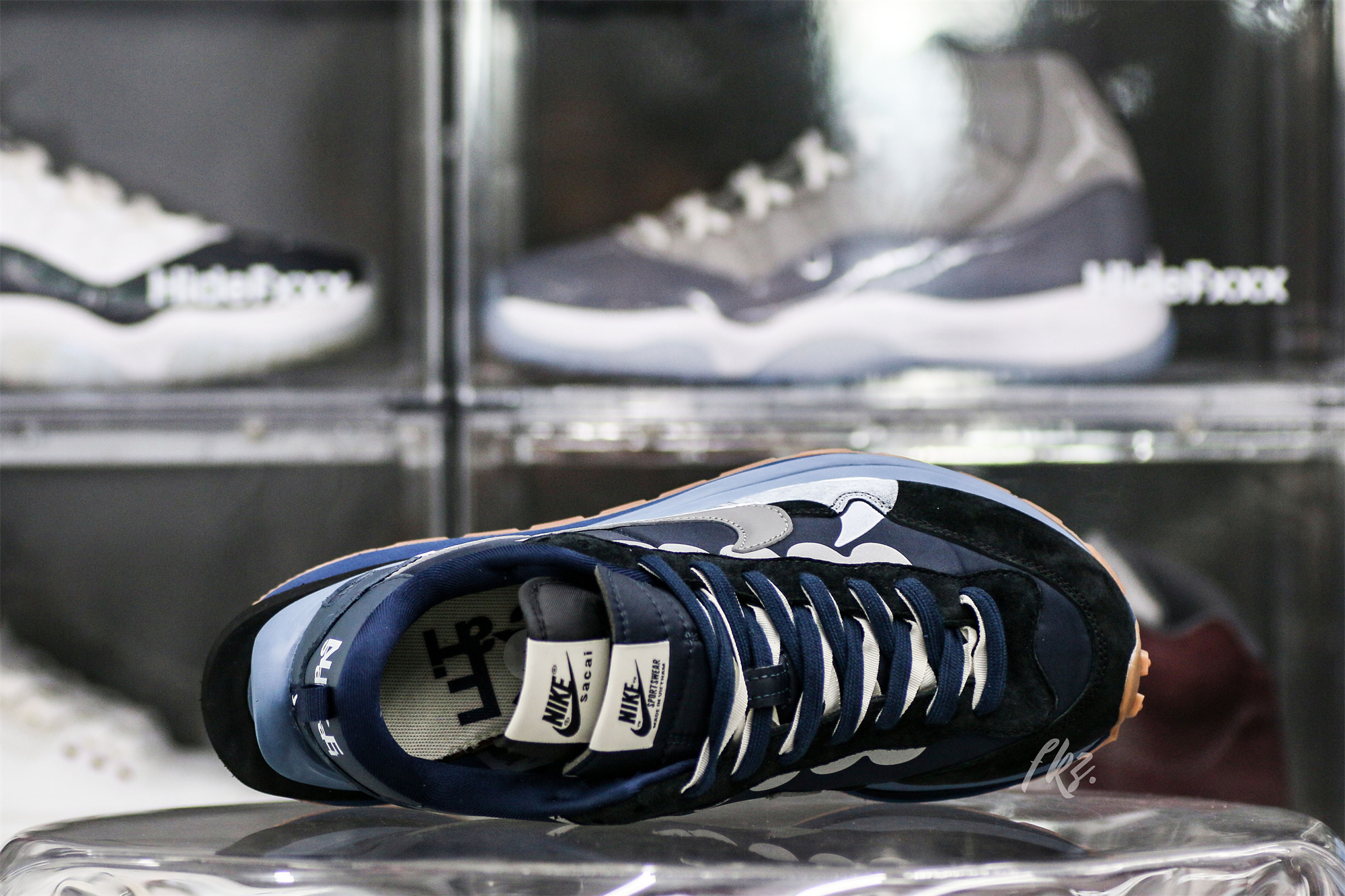 Sacai x Nike VaporWaffle 3.0 White Grey Blue