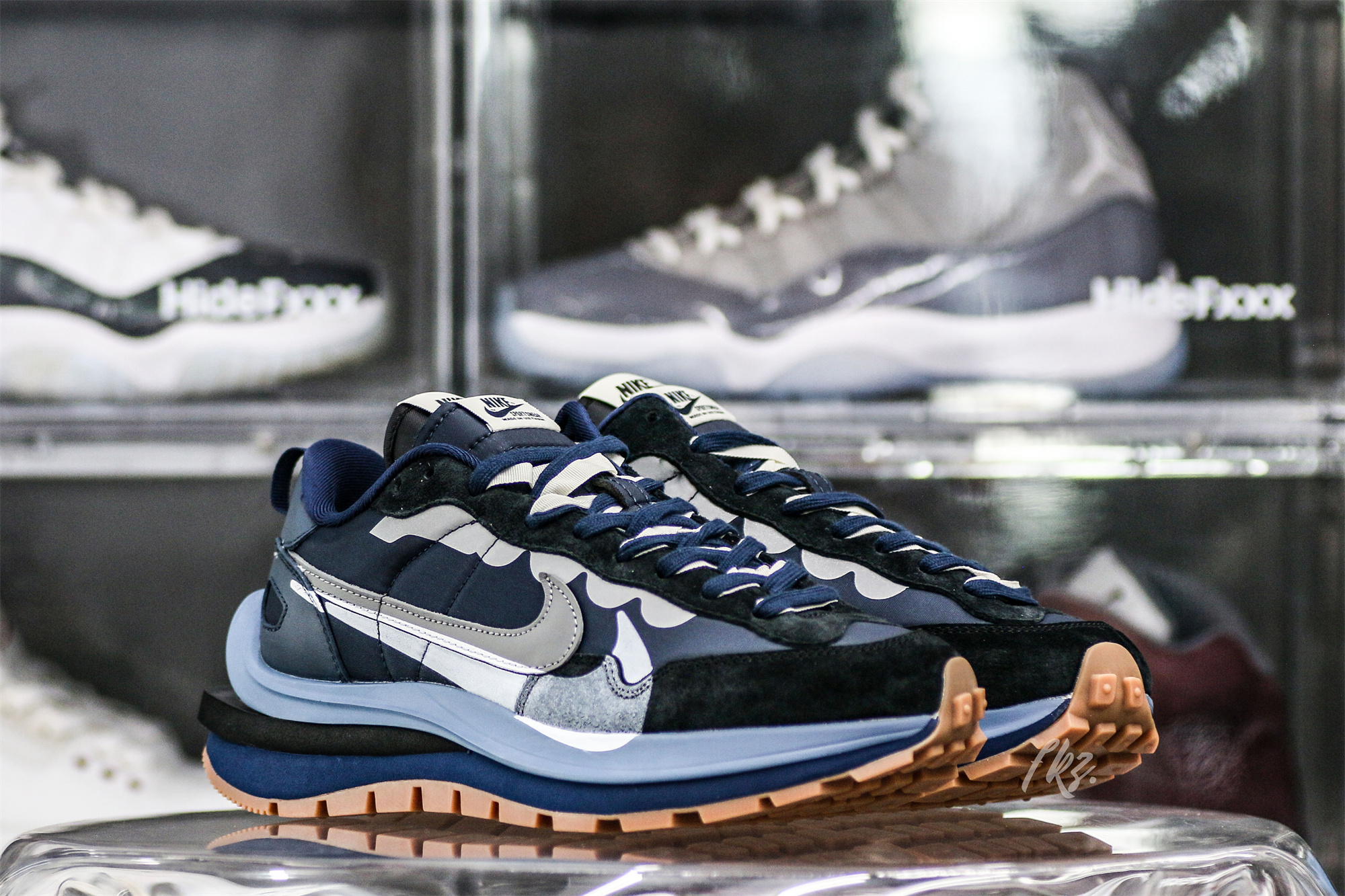 Sacai x Nike VaporWaffle 3.0 White Grey Blue