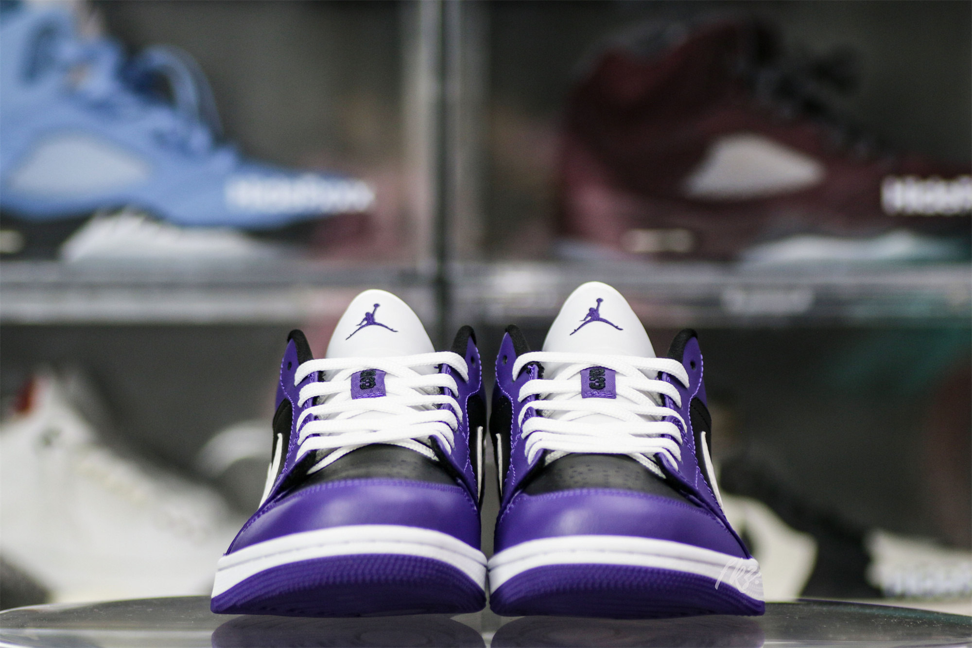 Air Jordan 1 Low Retro Court Purple Black 2020