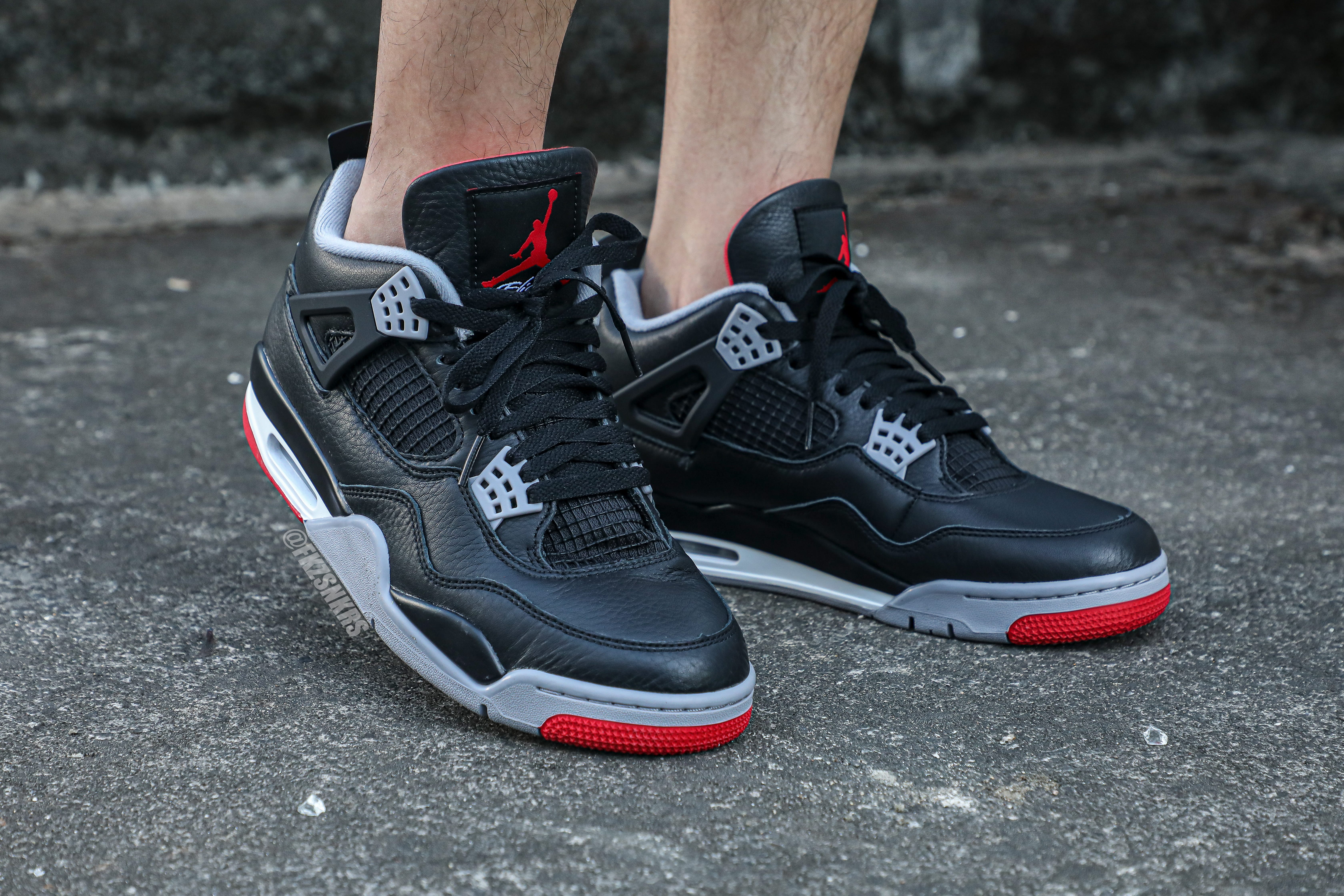 Air Jordan 4 Retro Bred Reimagined 2024 (LN5 A1 Batch)