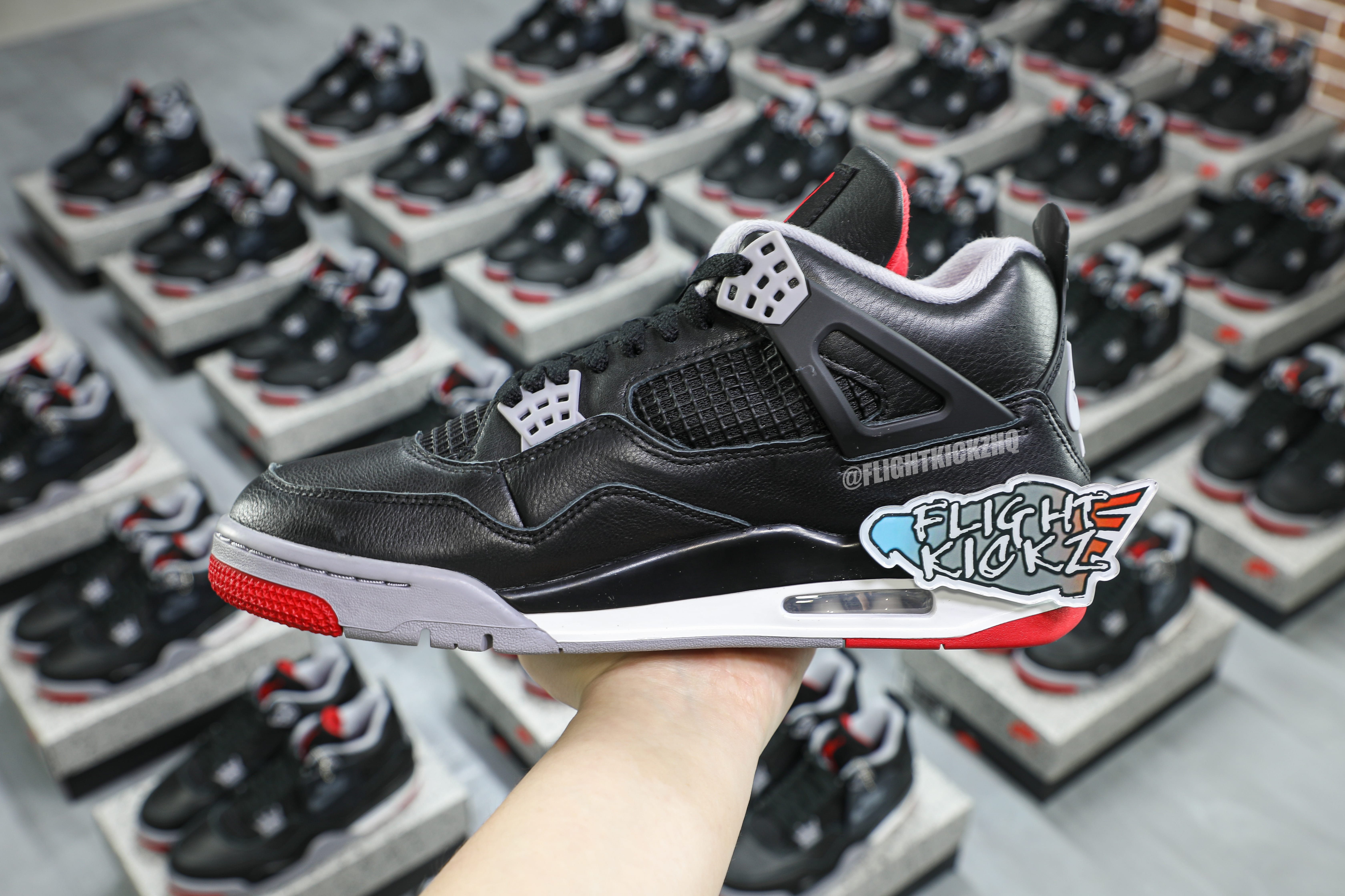 Air Jordan 4 Retro Bred Reimagined 2024 (LN5 A1 Batch)
