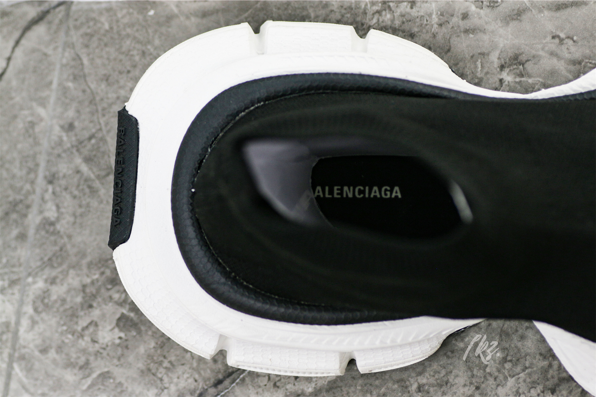Balenciag* 3XL Sock Sneaker ‘Black White’