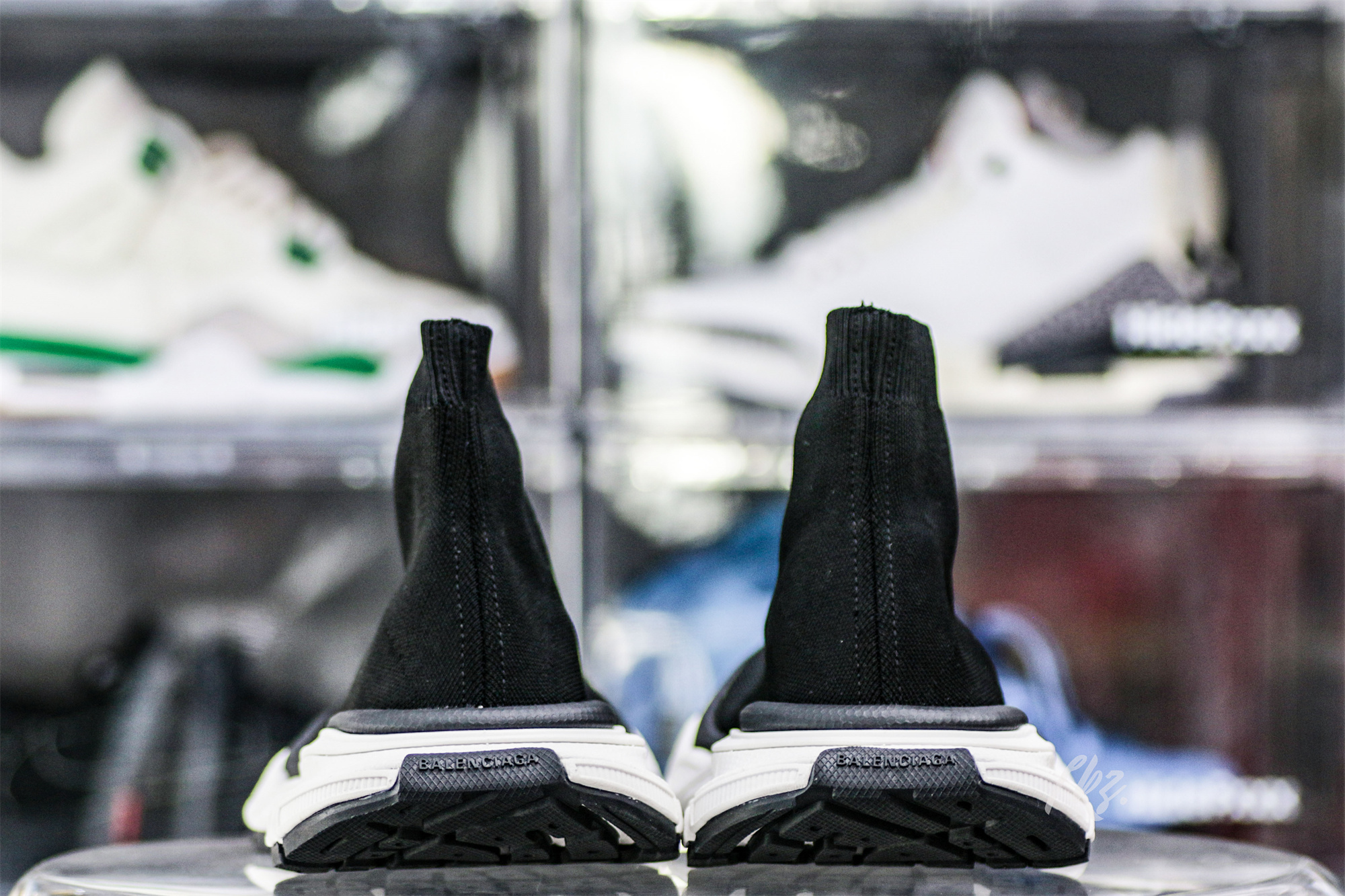 Balenciag* 3XL Sock Sneaker ‘Black White’