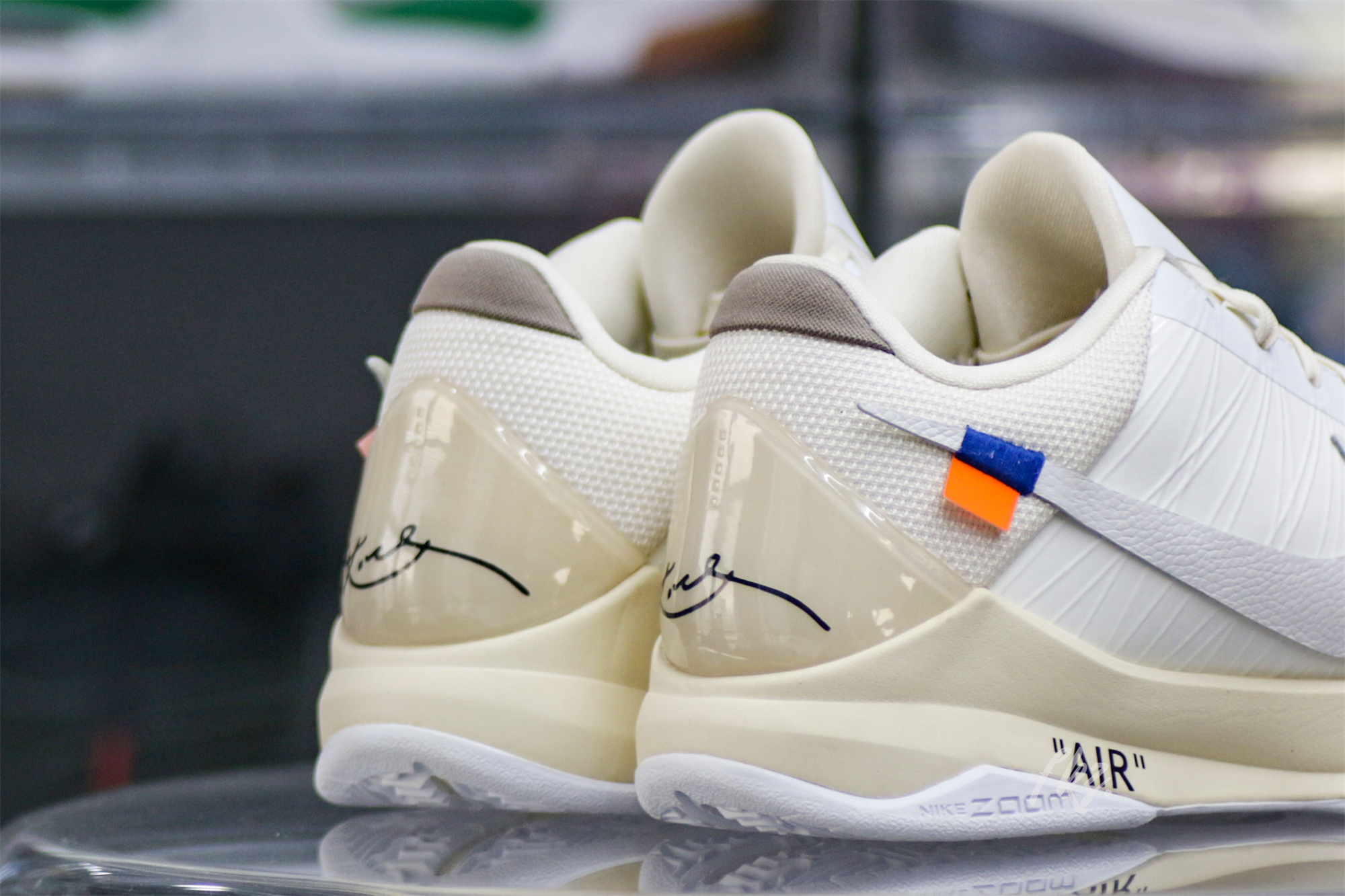 Off White x Nike Zoom Kobe 5 Custom Shoes(A1 Batch)