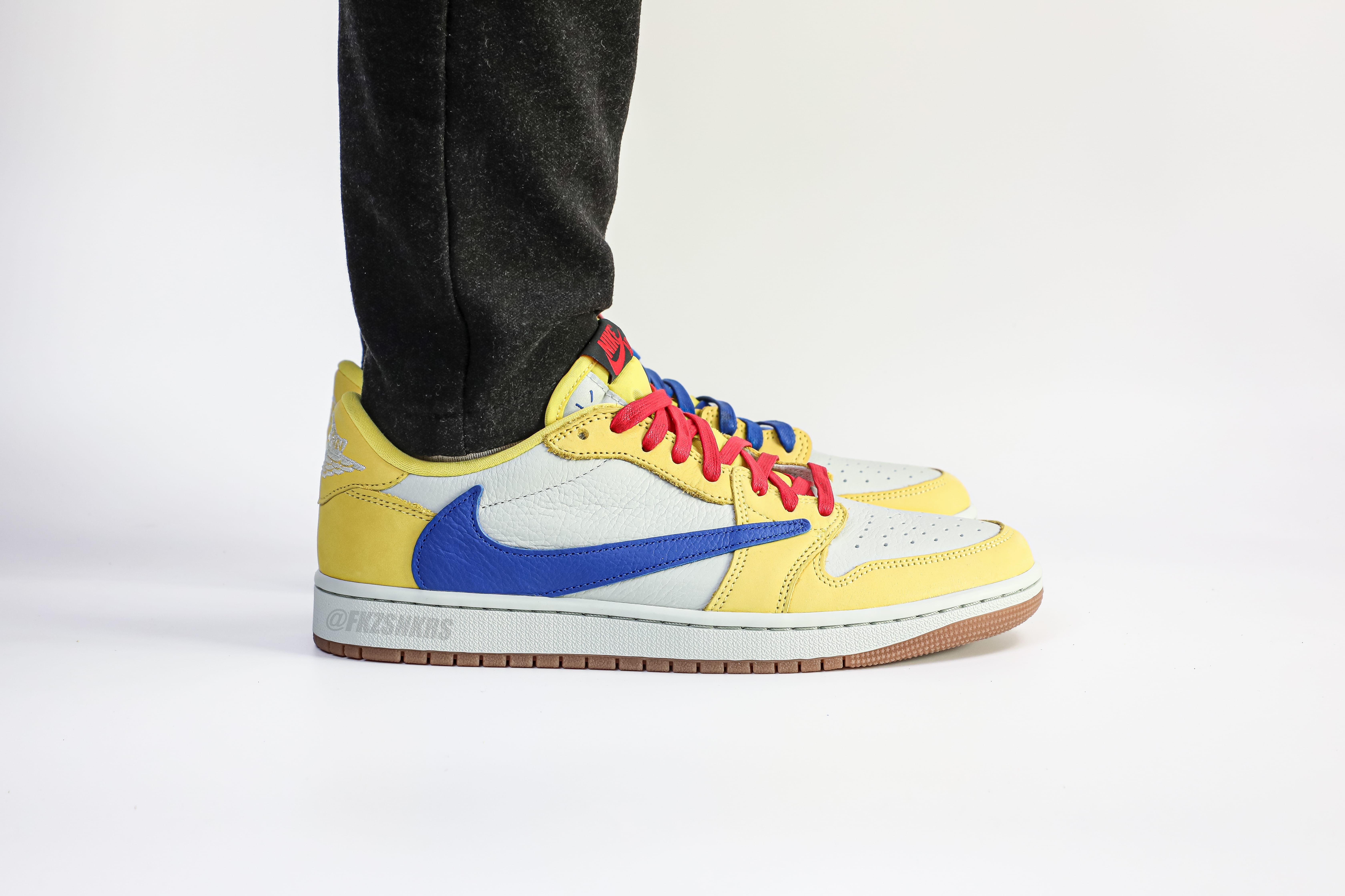 Travis Scott x Air Jordan 1 Retro Low OG SP “Elkins/Canary Yellow” (LN5 A1 batch)