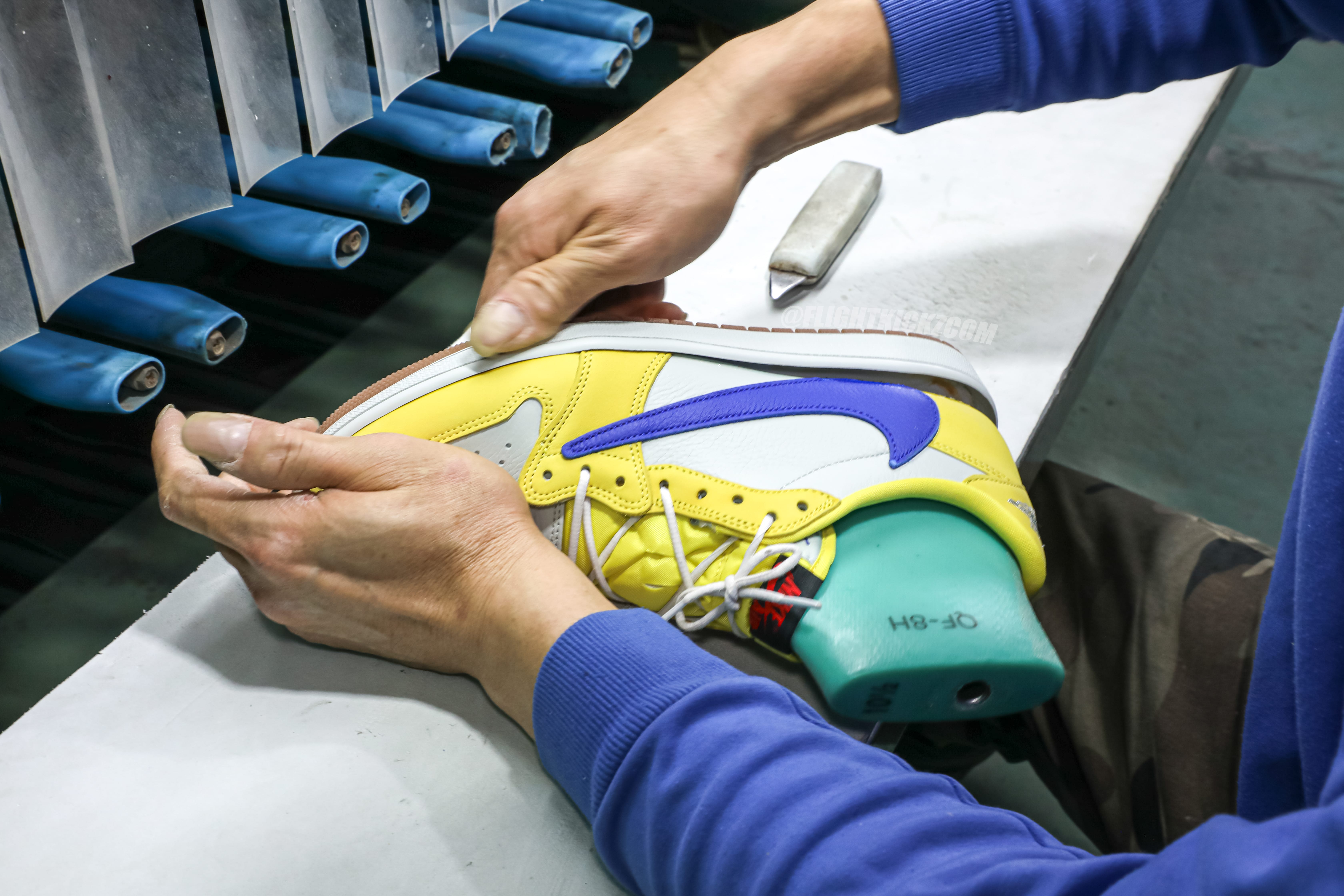 Travis Scott x Air Jordan 1 Retro Low OG SP “Elkins/Canary Yellow” (LN5 A1 batch)