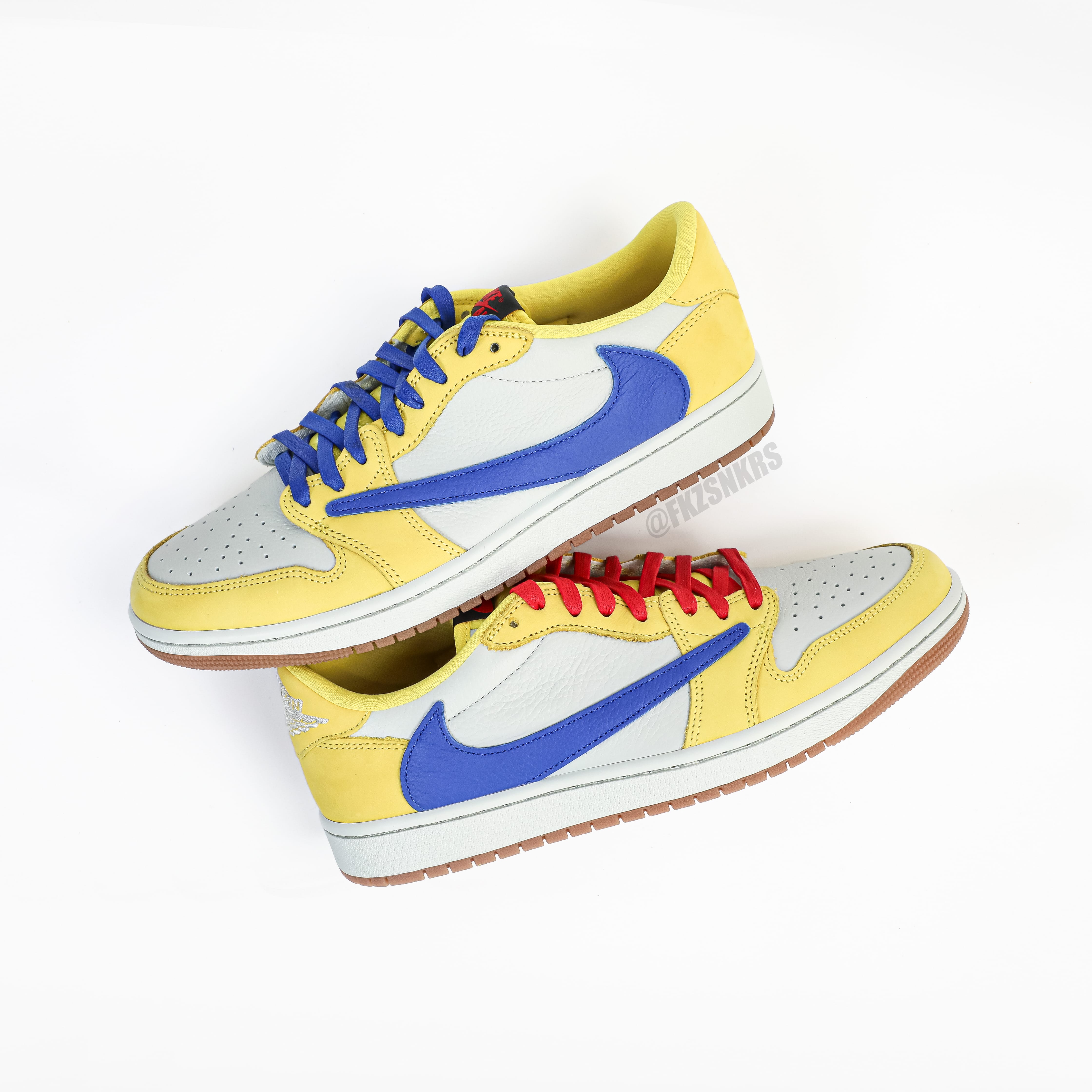 Travis Scott x Air Jordan 1 Retro Low OG SP “Elkins/Canary Yellow” (LN5 A1 batch)