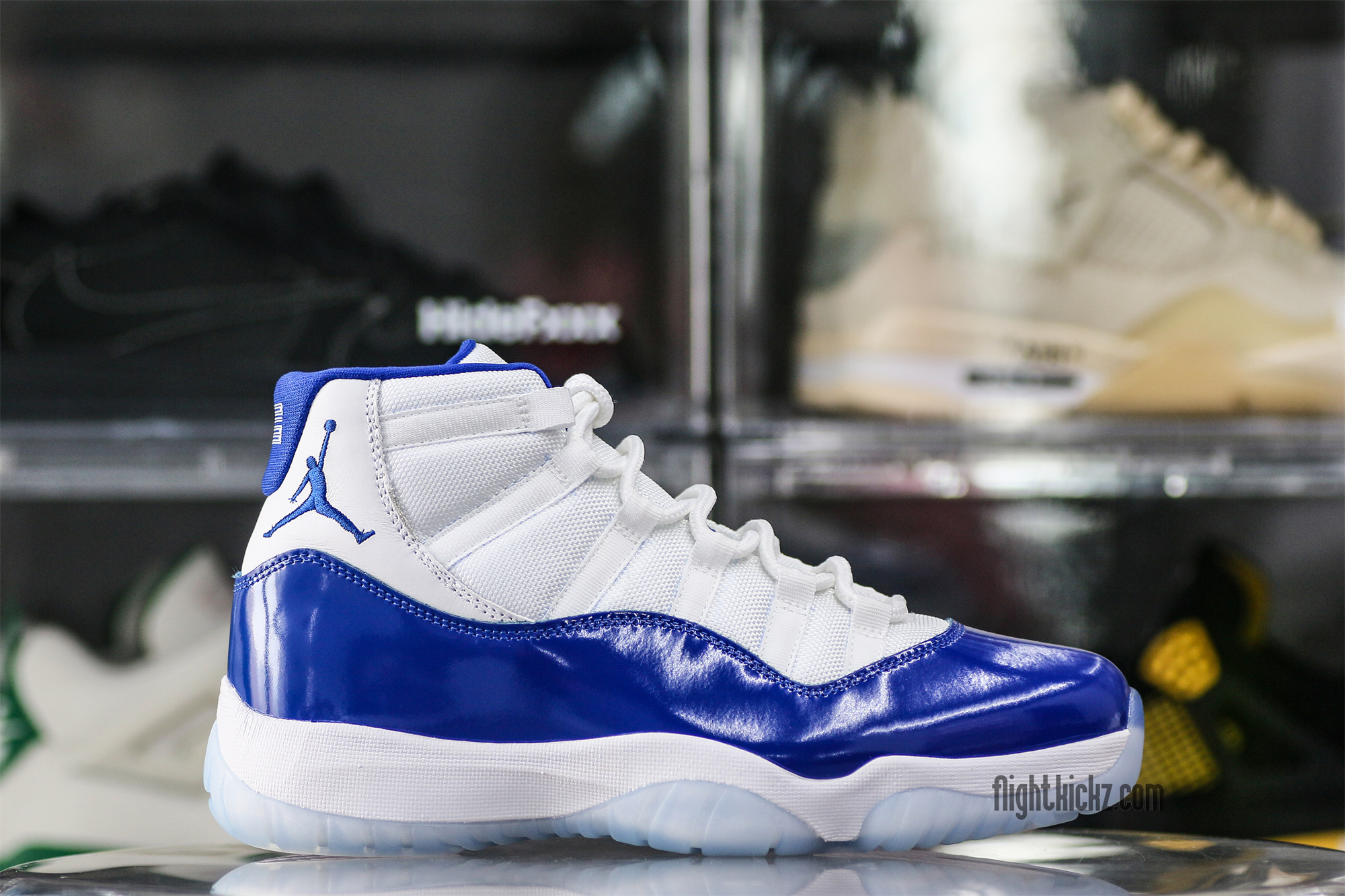Air Jordan 11 Retro Concord Sketch White Royal Blue Oxidized