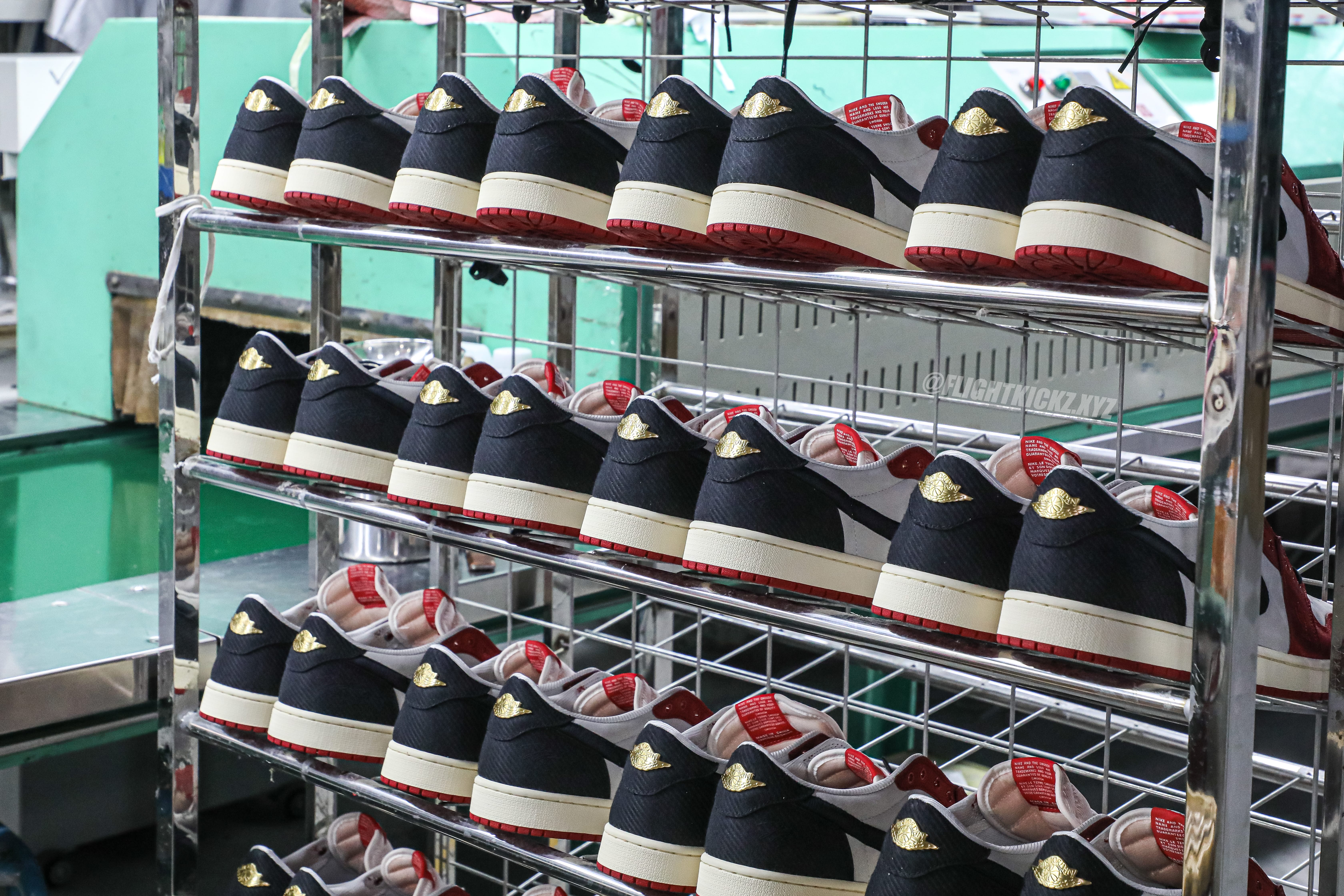 Trophy Room X Air Jordan 1 Retro Low OG SP Away 2024（LN5 A1 Batch）