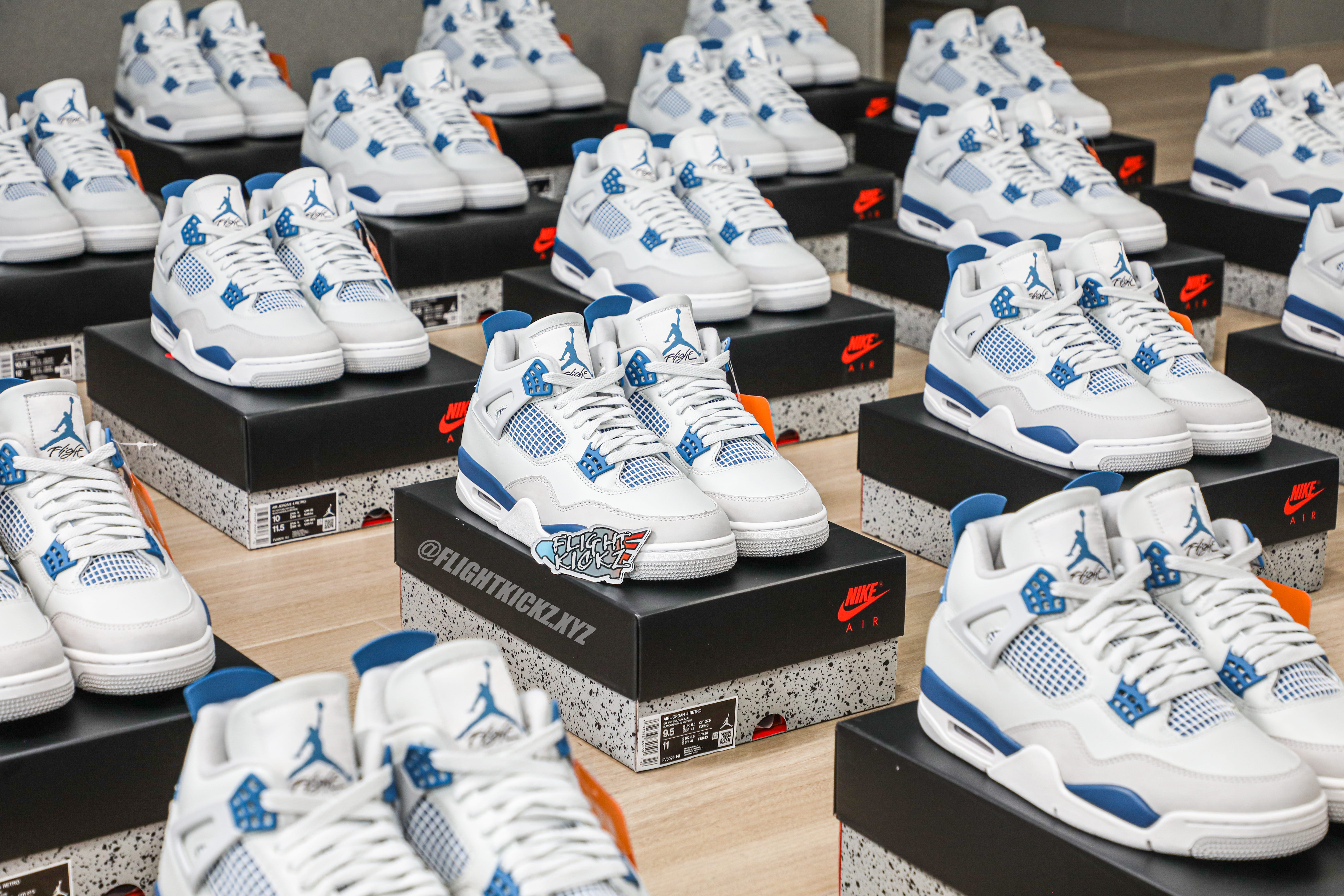 Air Jordan 4 “Military Blue 2024 (LN5 A1 Batch)