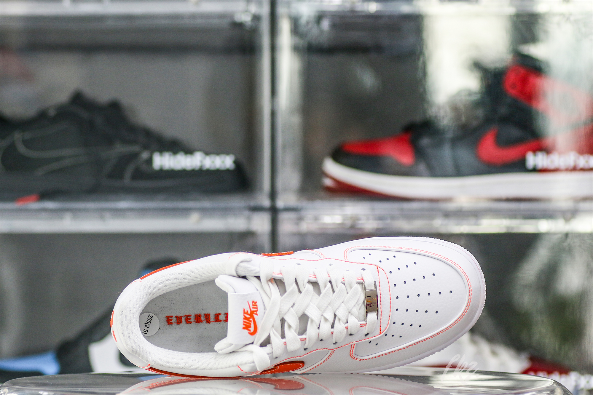 VLONE x Nike Air Force 1 White/Total Orange