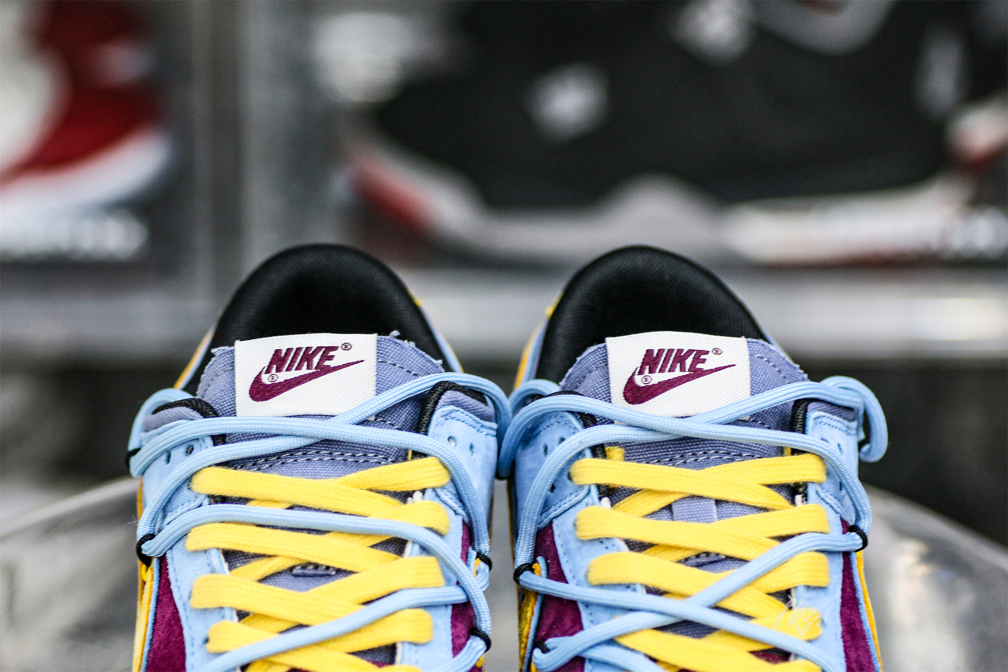 Otomo Katsuhiro x Nike Dunk One Piece Luffy Purple