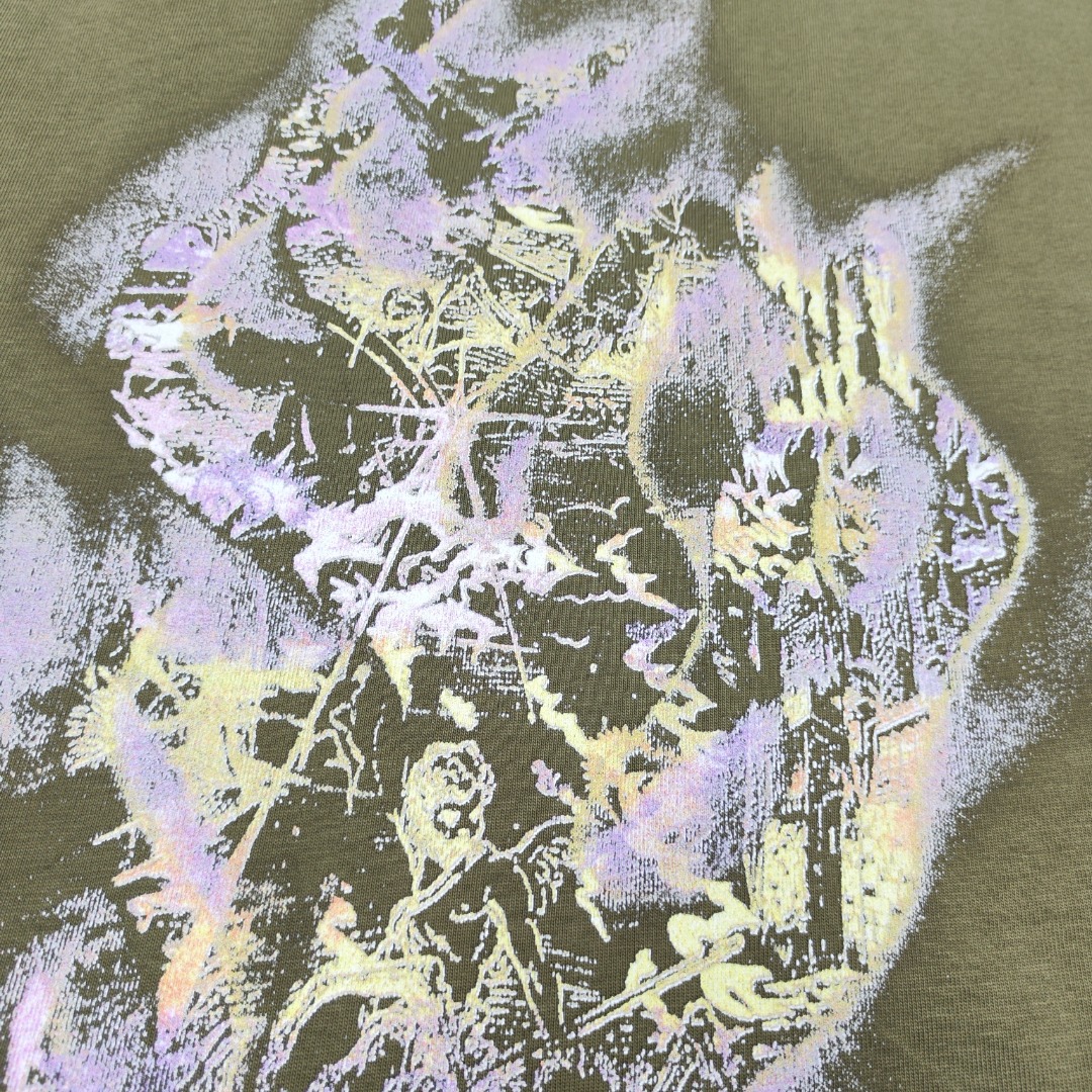 We11d0ne Monster-print Cotton T-shirt