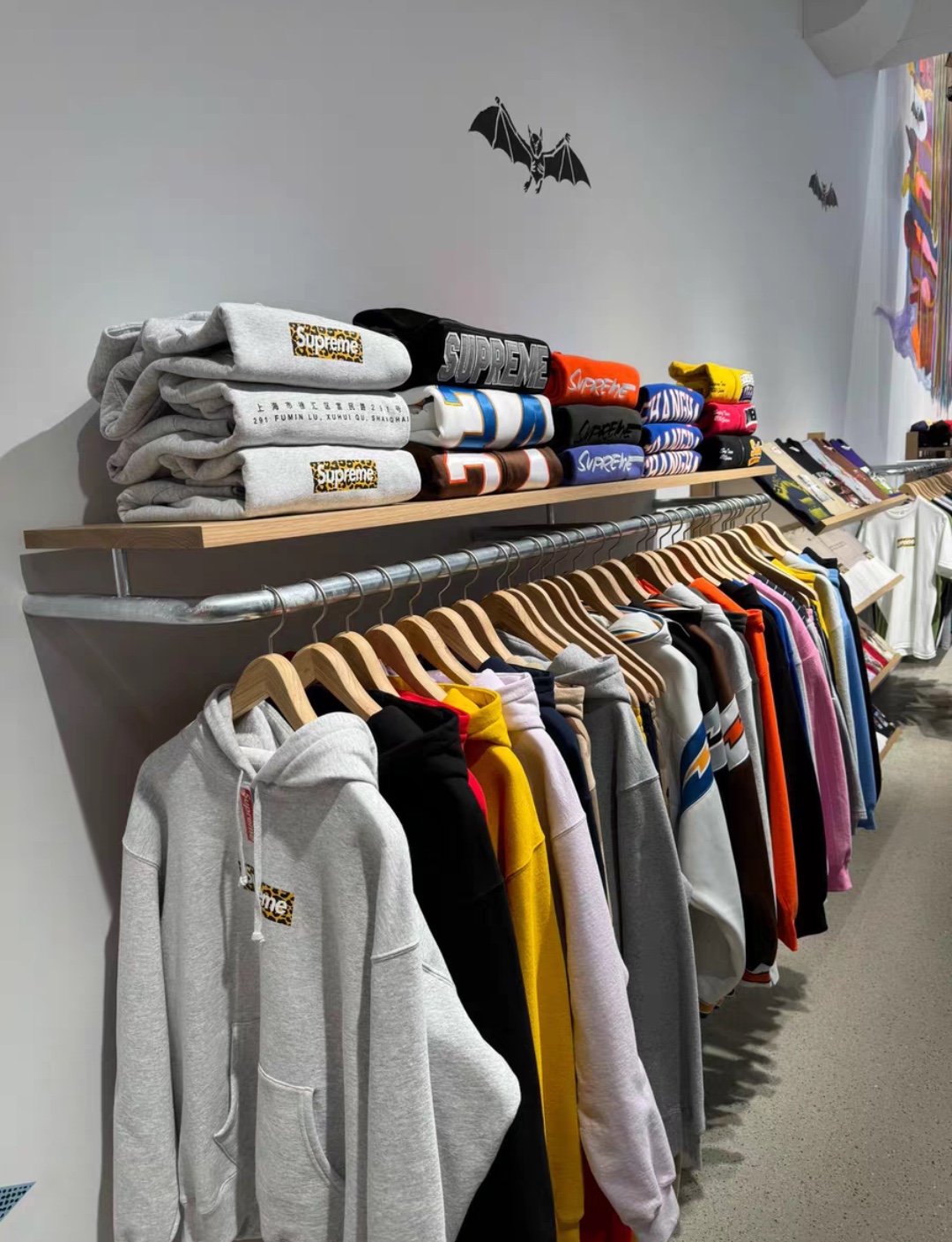 Suprem3 Shanghai Box Logo Hoodie