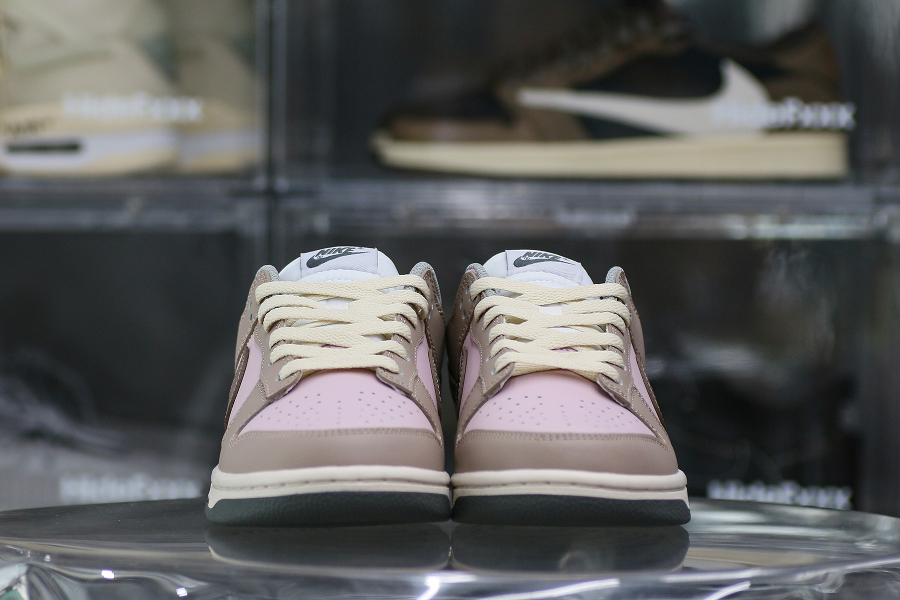 Nike Dunk Low Smoke Grey Pink Custom