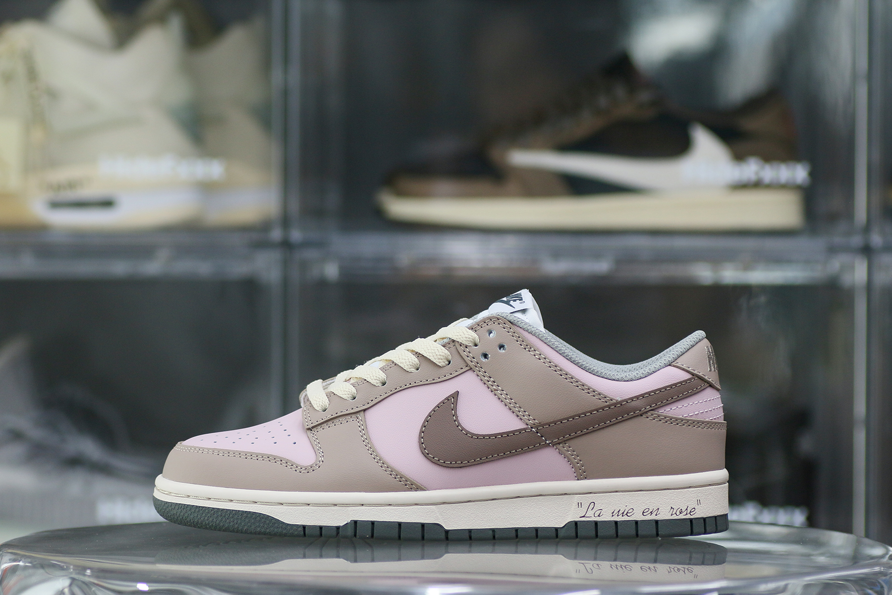 Nike Dunk Low Smoke Grey Pink Custom