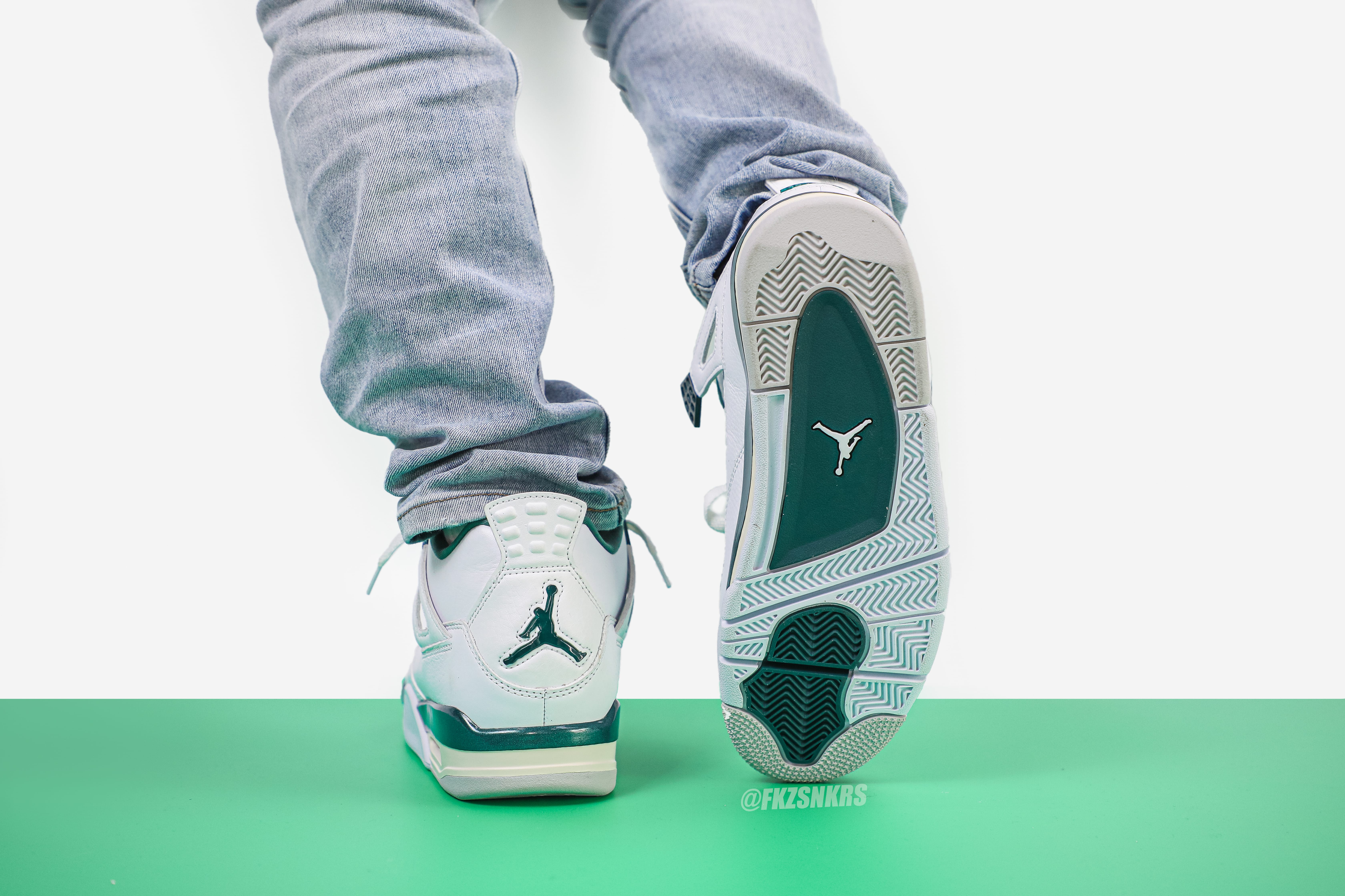 Air Jordan 4 Retro “Oxidized Green” 2024 (Ln5 A1 Batch)