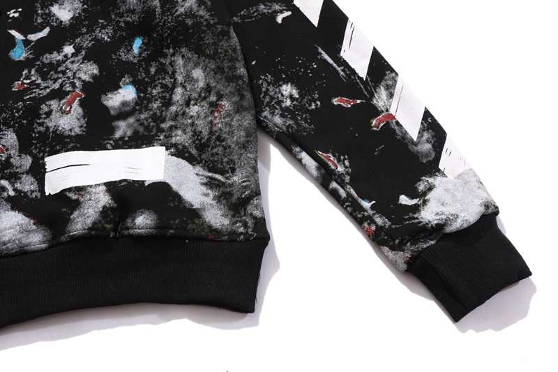 OFF-WHITE Starry Sky Fireworks Hoodie