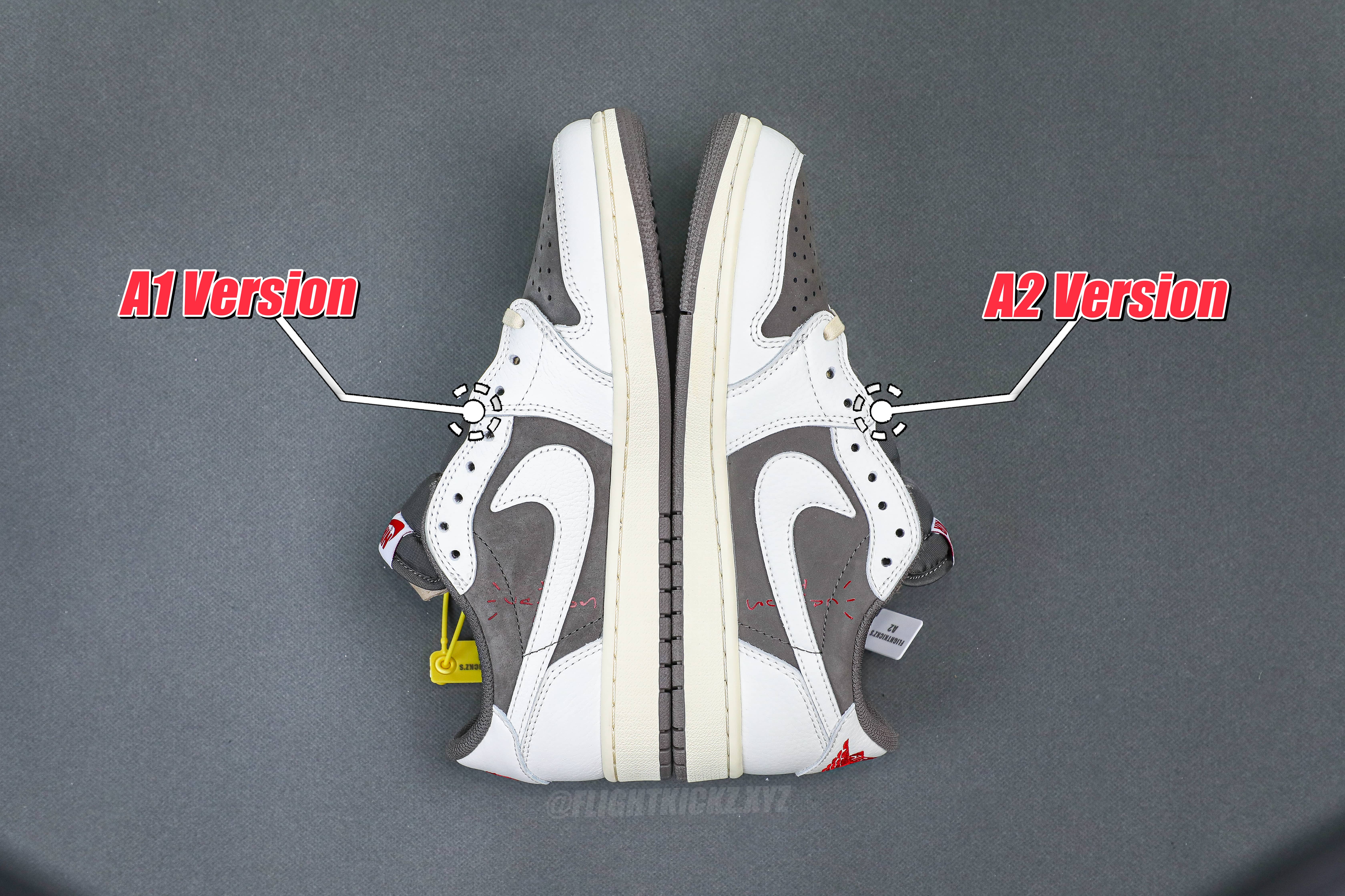 Travis Scott x Air Jordan 1 Low OG Reverse Mocha(A2 Batch)