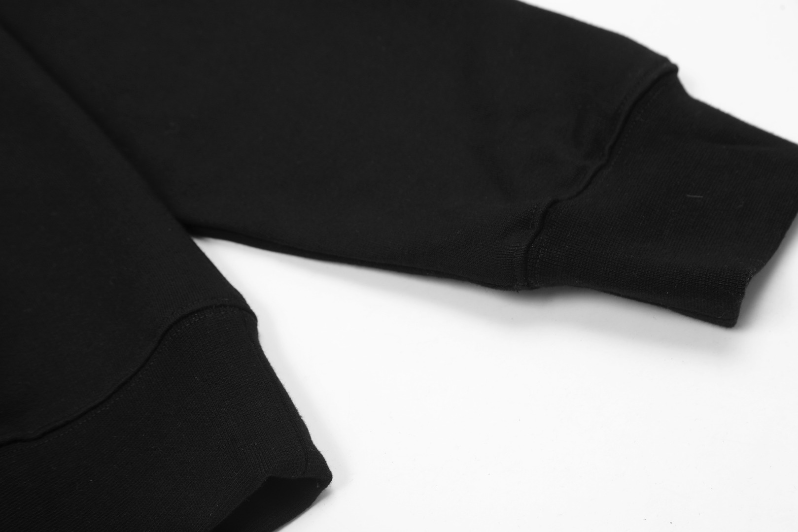 Ch*0me He**ts embroidered and printed heavy-duty hoodie in black