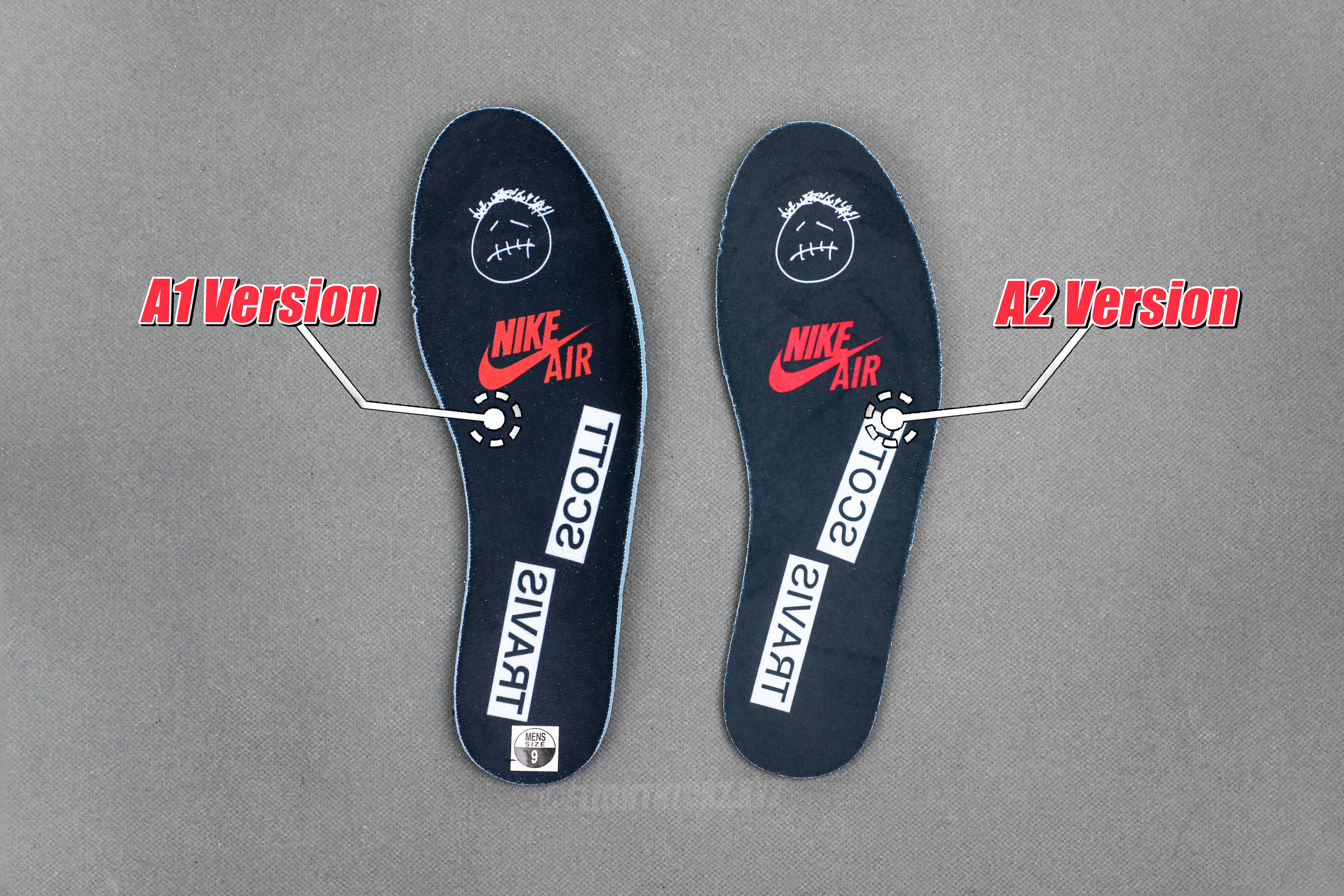 Travis Scott x Nike Air Jordan 1 Low OG “BlackPhantom”(A2 Batch)