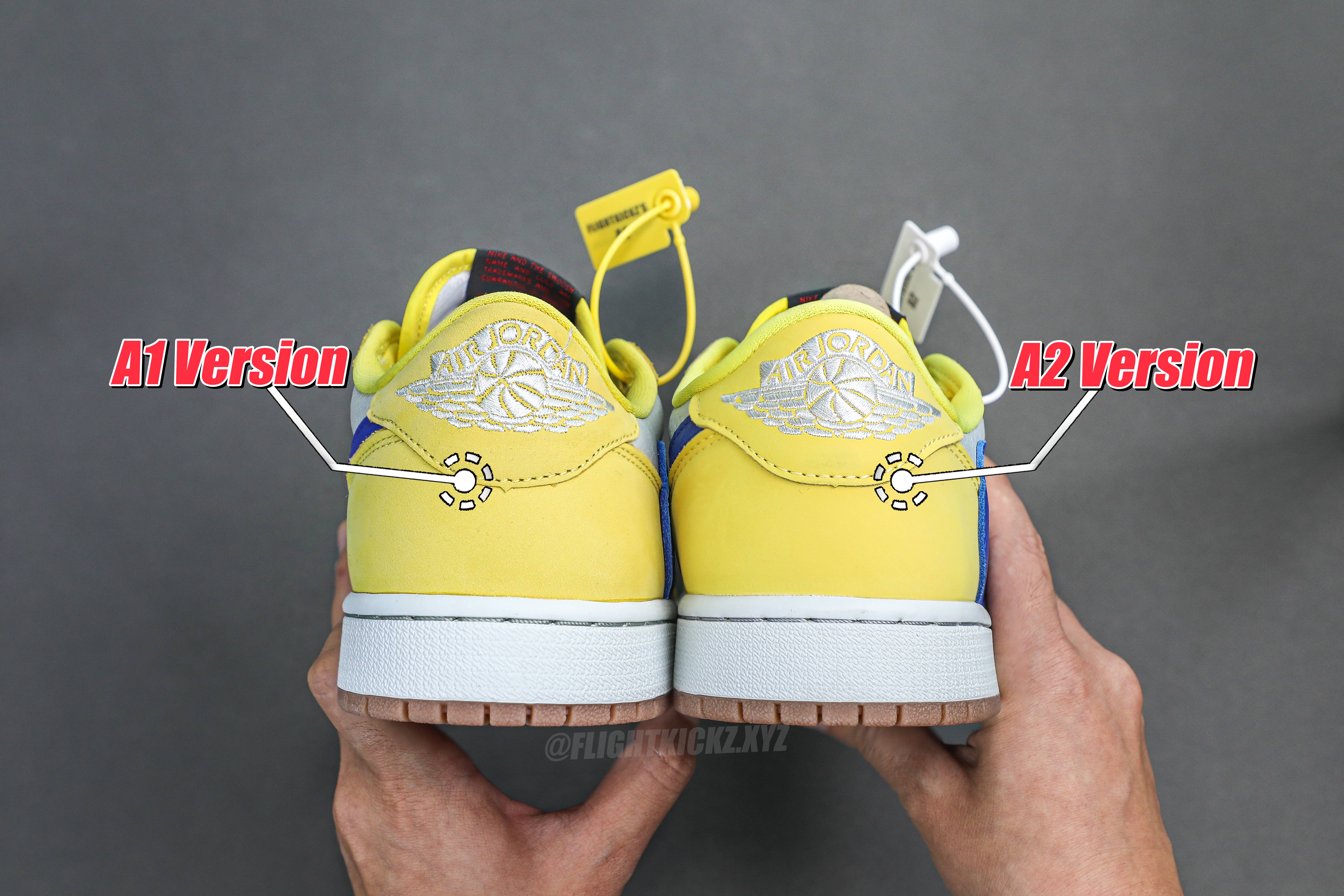 Travis Scott x Air Jordan 1 Retro Low OG SP “ElkinsCanary Yellow”(A2 Batch)