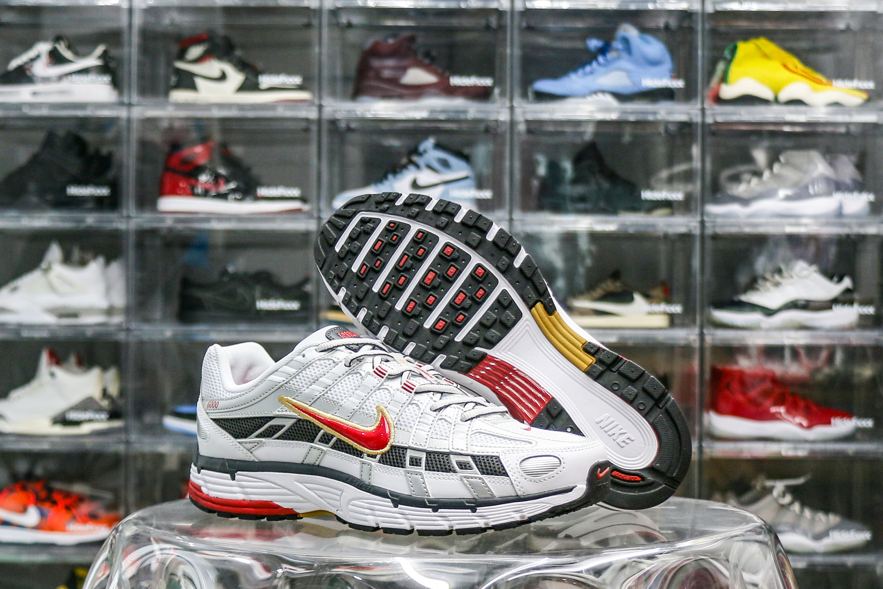 Nike P-6000 White Gold Red (Women’s)
