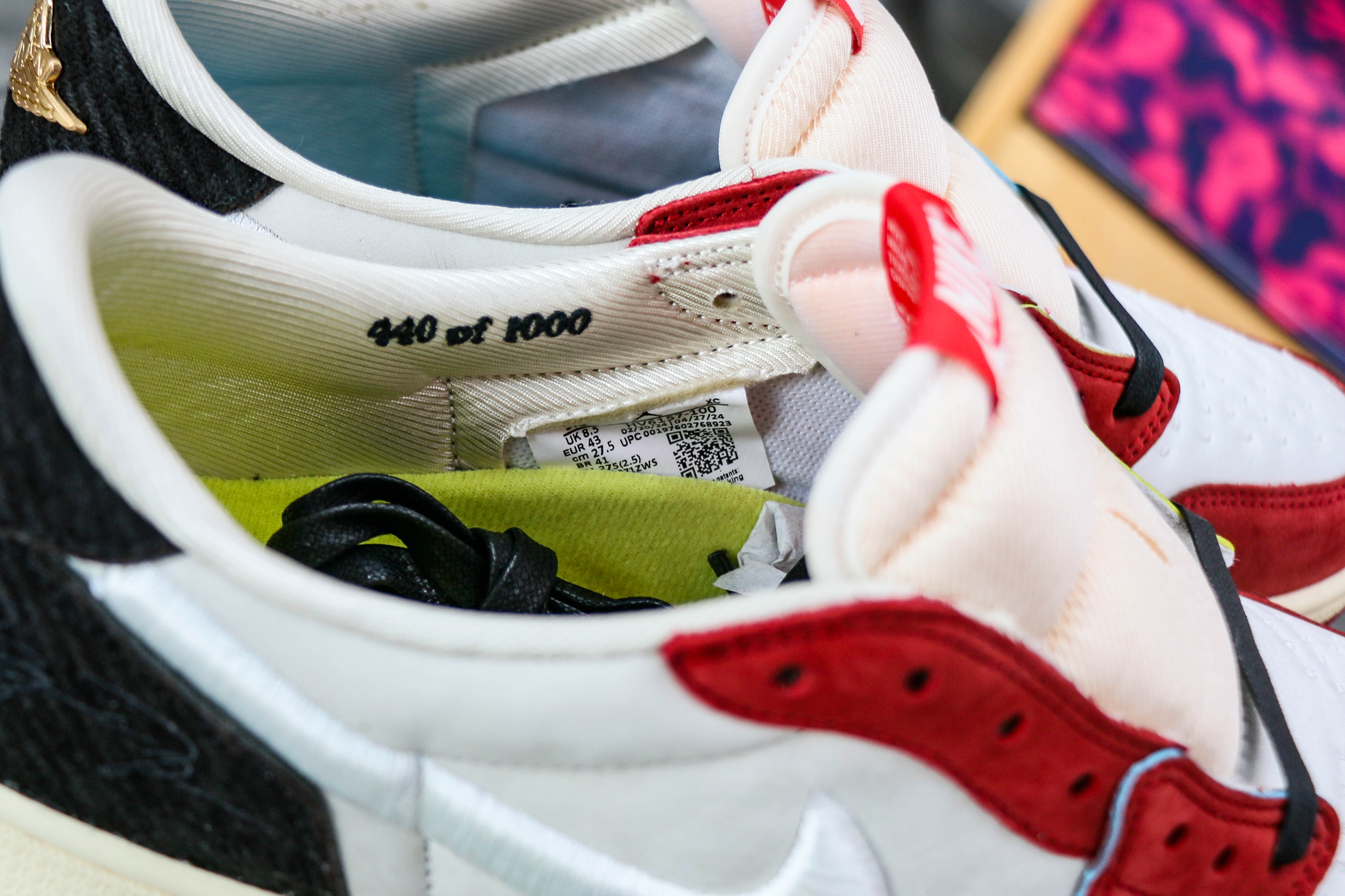 Trophy Room X Jordan 1 Retro Low OG SP ‘Home’ 2024(LN5 A1 Batch)