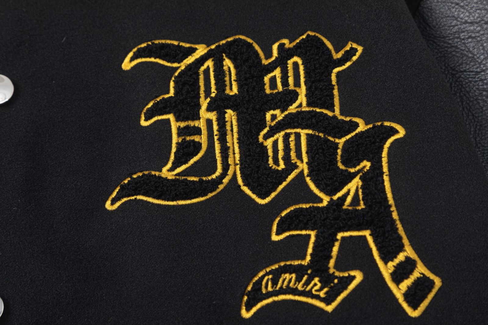 AMIRI Lion Towel Embroidery Logo