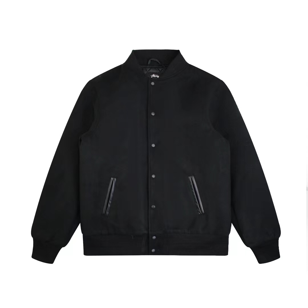 Stussy FW24 Port Wool Varsity Jacket