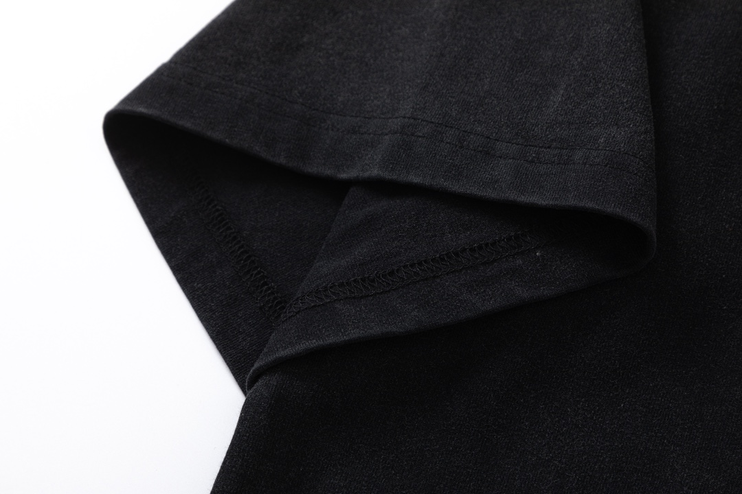 Off White Water Washed Moon T shirt