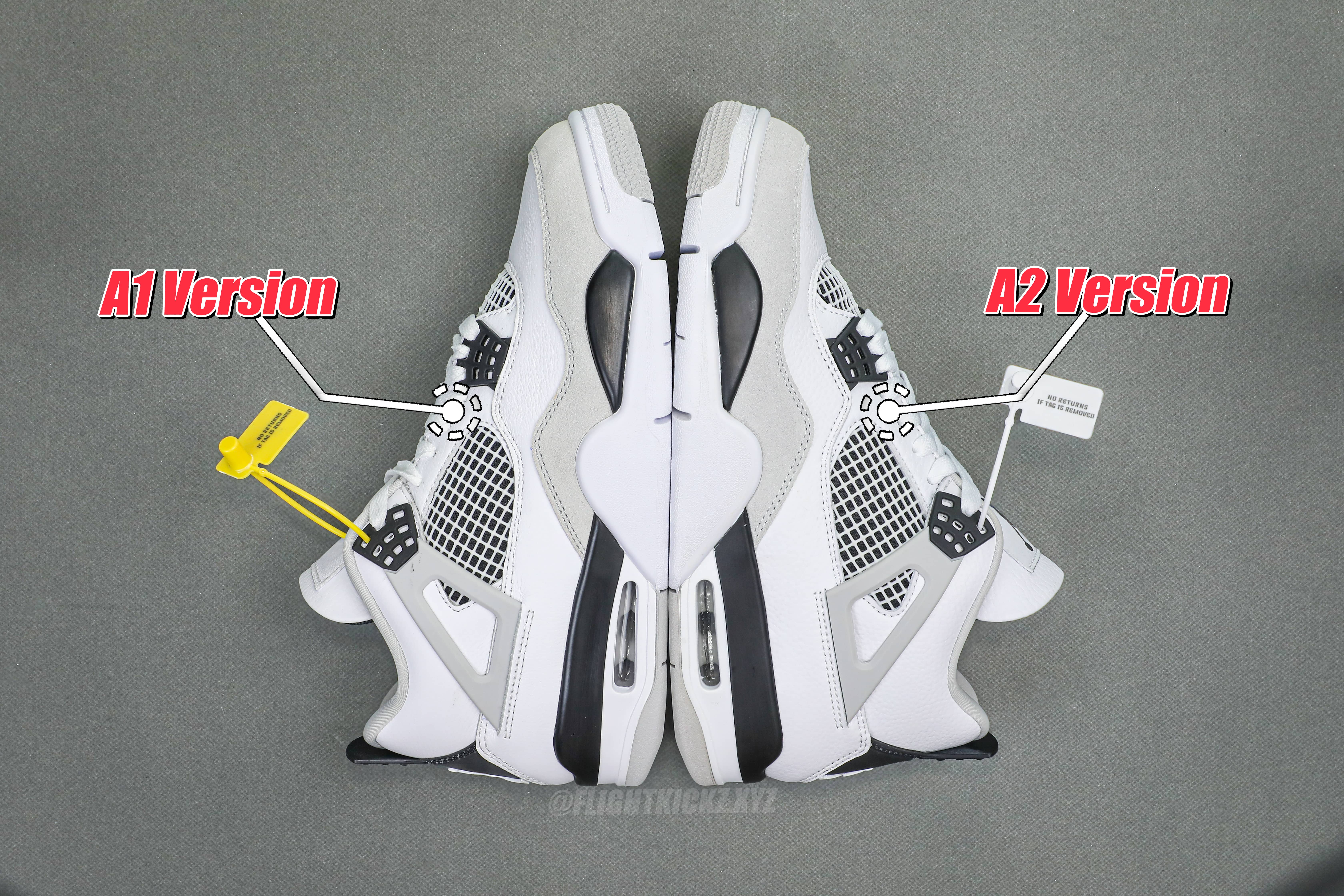 Jordan 4 Retro Military Black(LN5 A1 Batch)