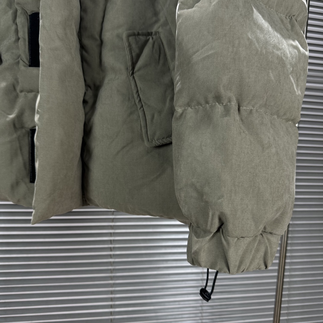 Stone 1sland Deconstructed silhouette short high street cotton jacket