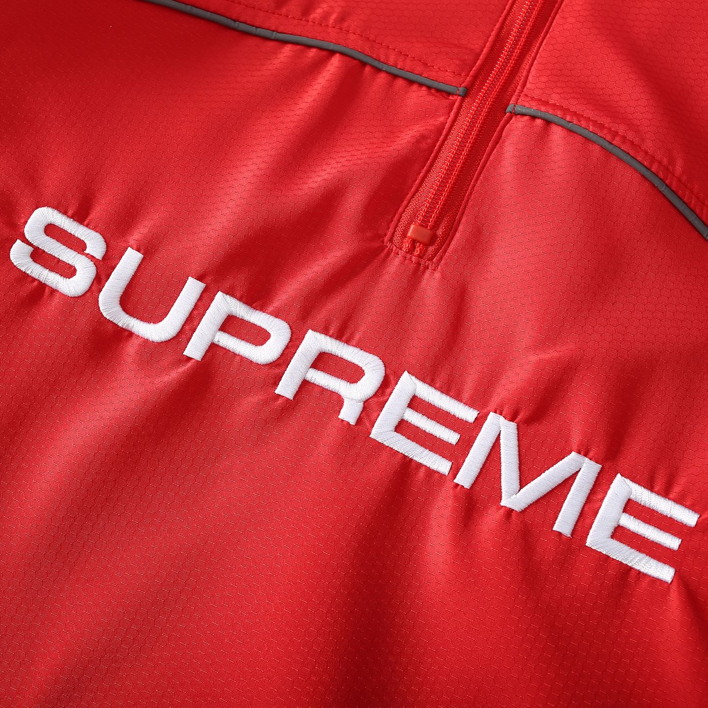 Supreme FW24 WEEK11 Reflective Piping Pullover 3M