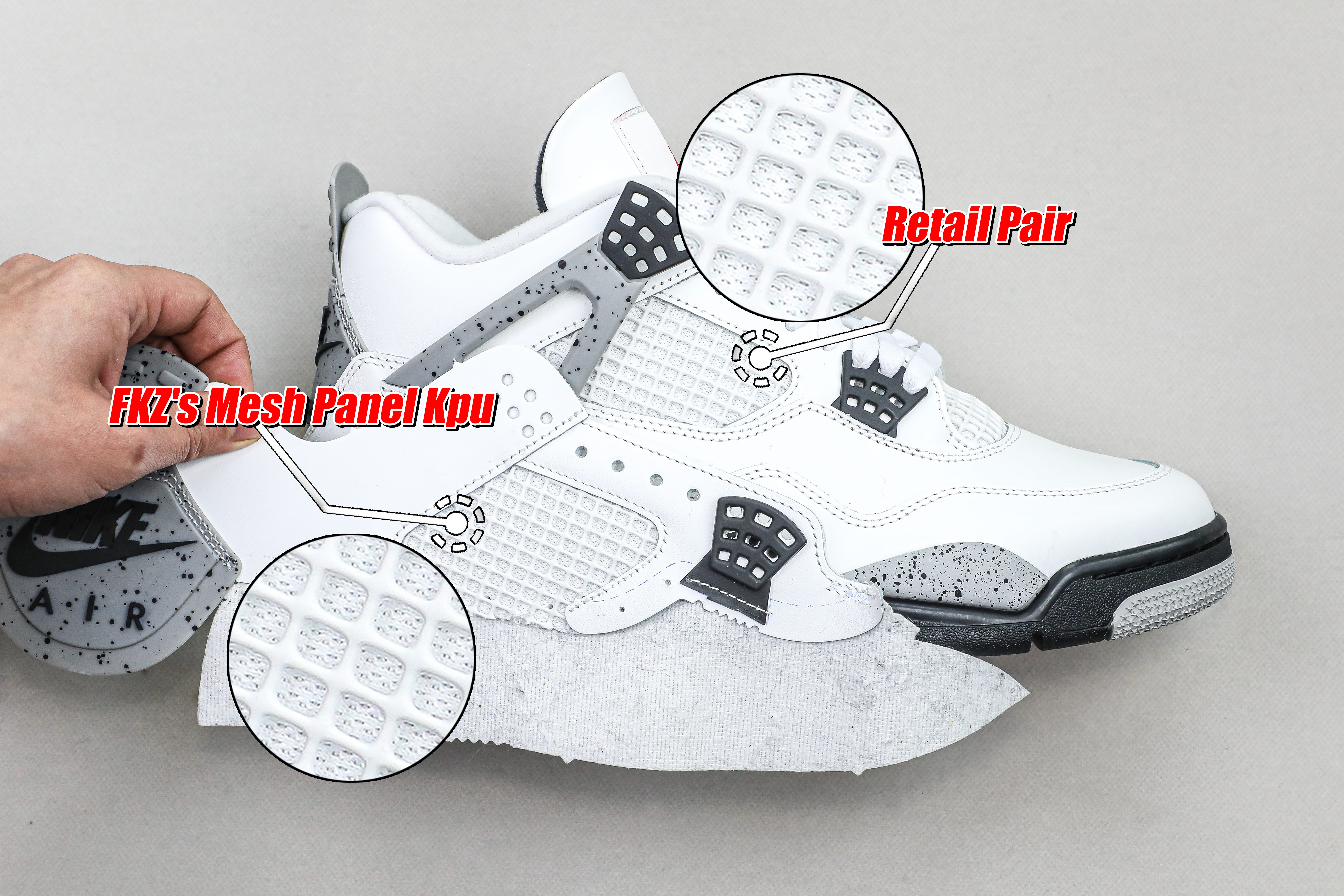 Air Jordan 4 Retro OG ‘White Cement’ 2025 (Ln5 A1)