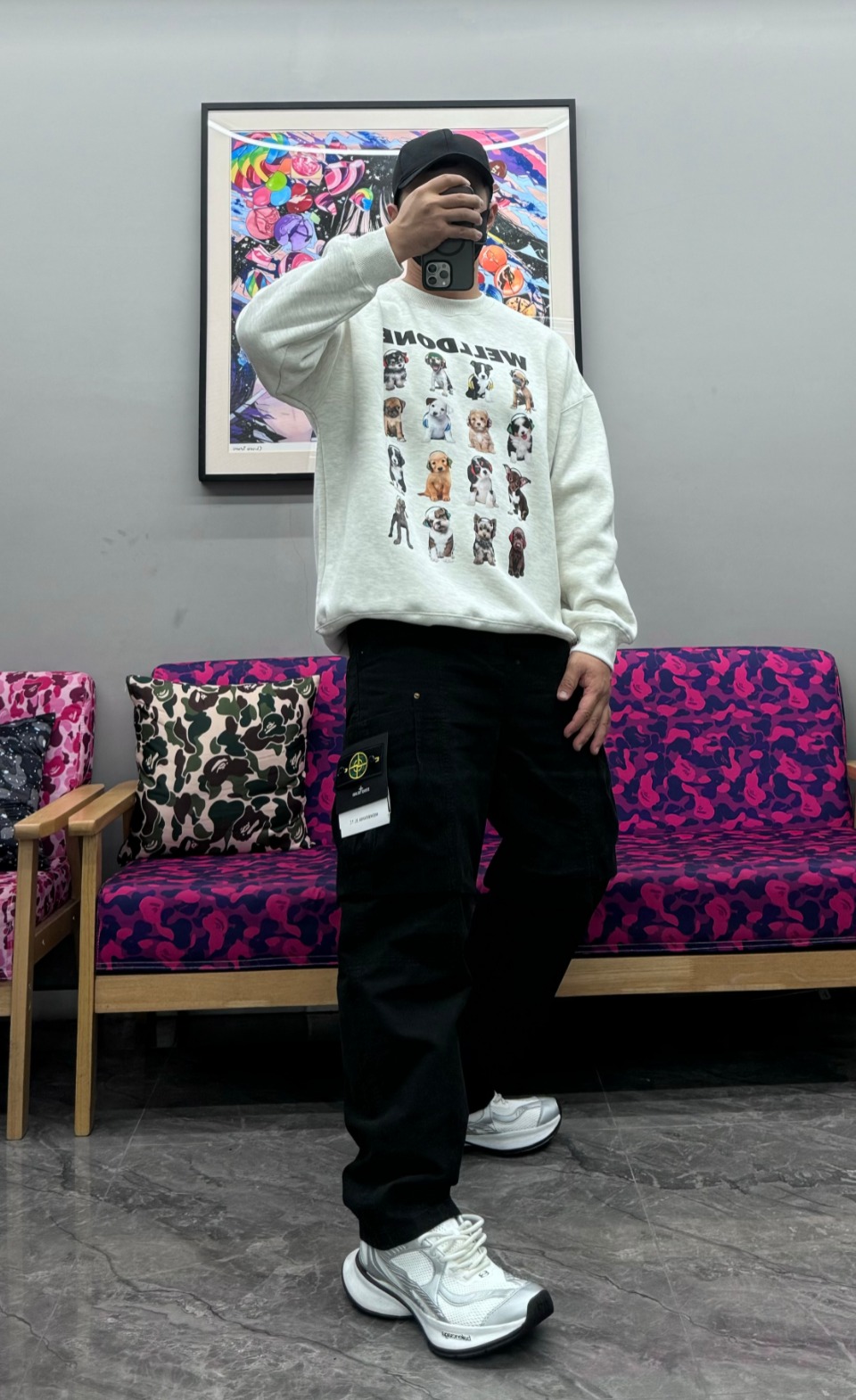 Stone Island Relaxed Fit Cargo Pants