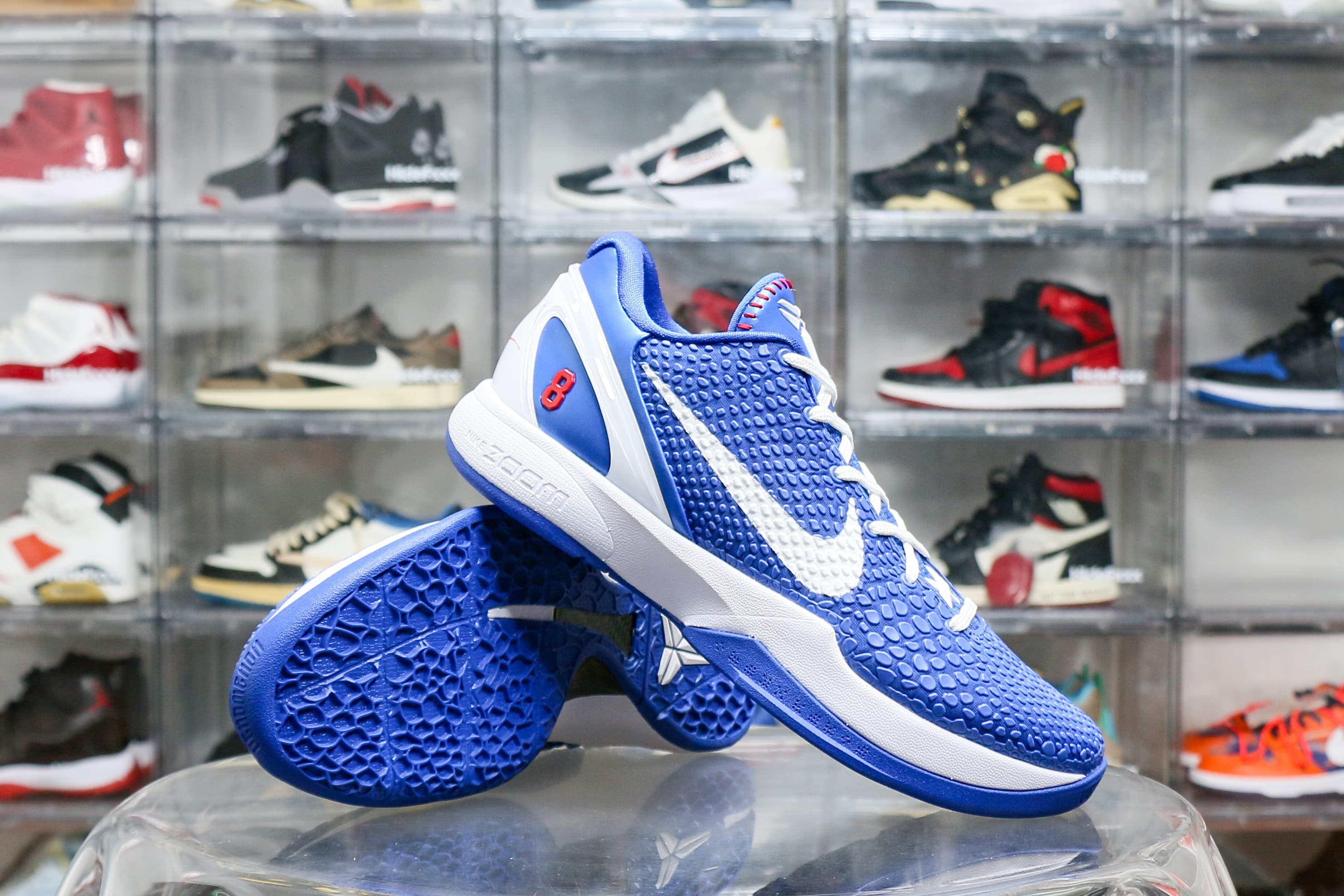 Zoom Kobe 6 Protro Dodgers White Heel PE 2025 (A1 Batch)