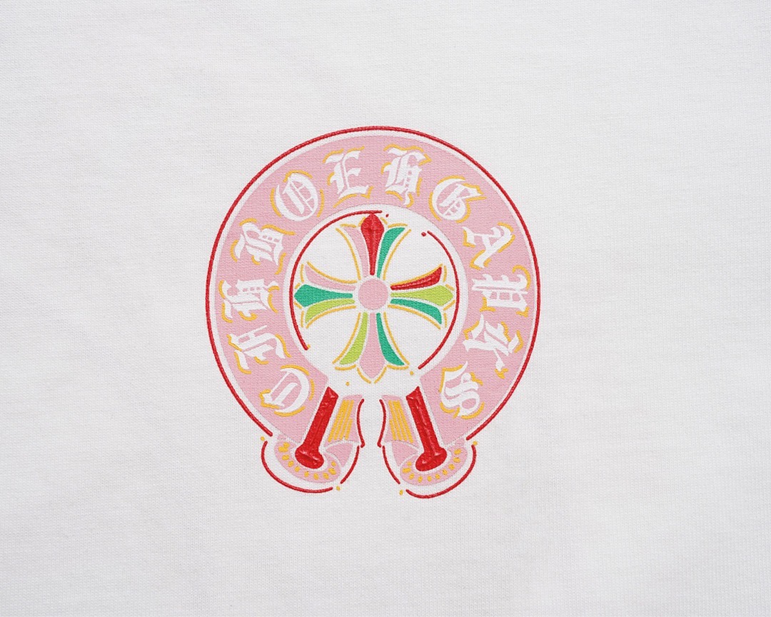 Ch*0me He**ts t-shirt 2025 appliqué heavy embroidery tee